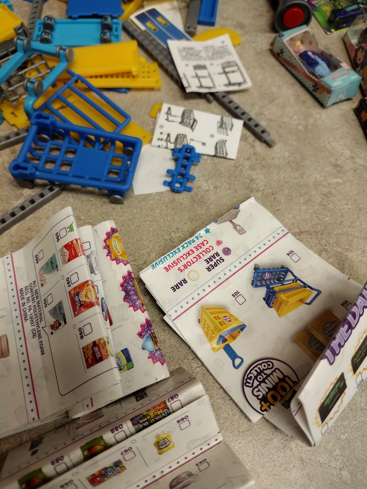 Huge Zuru Surprise Mini Brands! Lot Of 69 Pieces Total! food candy toys and more