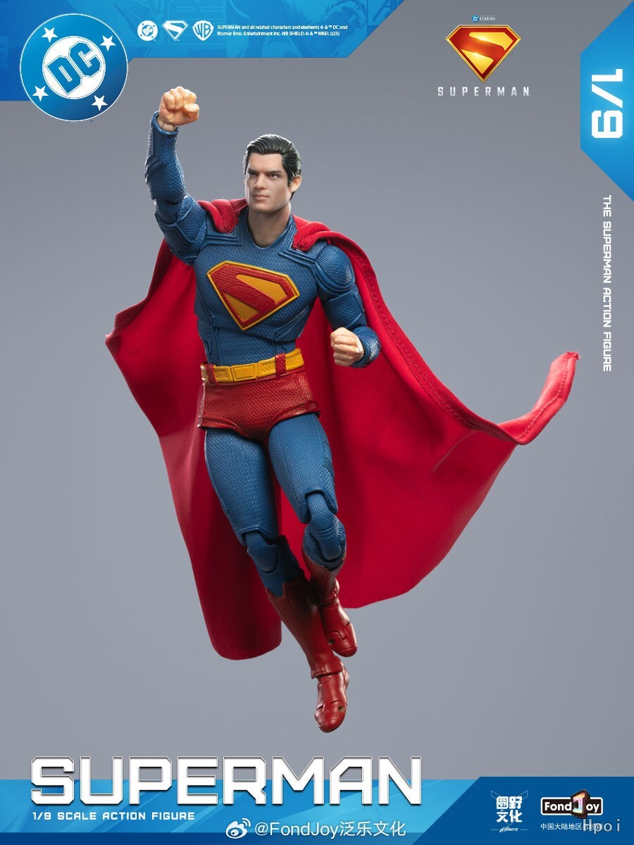 FondJoy DC Superman 1/9 Complete Action Figure Model IN Stock