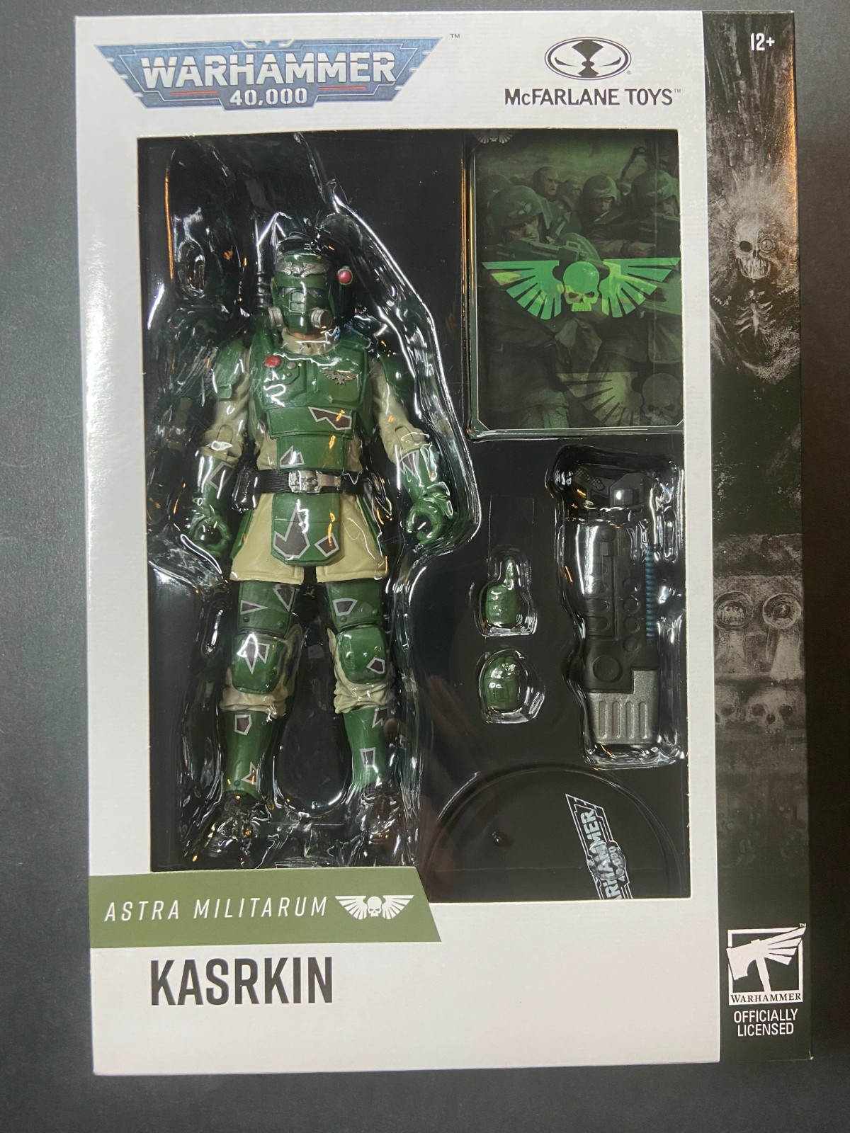 Warhammer 40,000 KASRKIN Astra Militarum McFarlane Toys 7” Action Figure NEW
