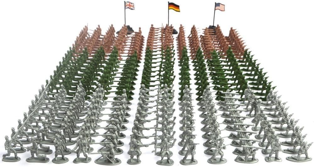 Classic 300-Piece Army Men Set – Durable Military Action Figures for All Ages