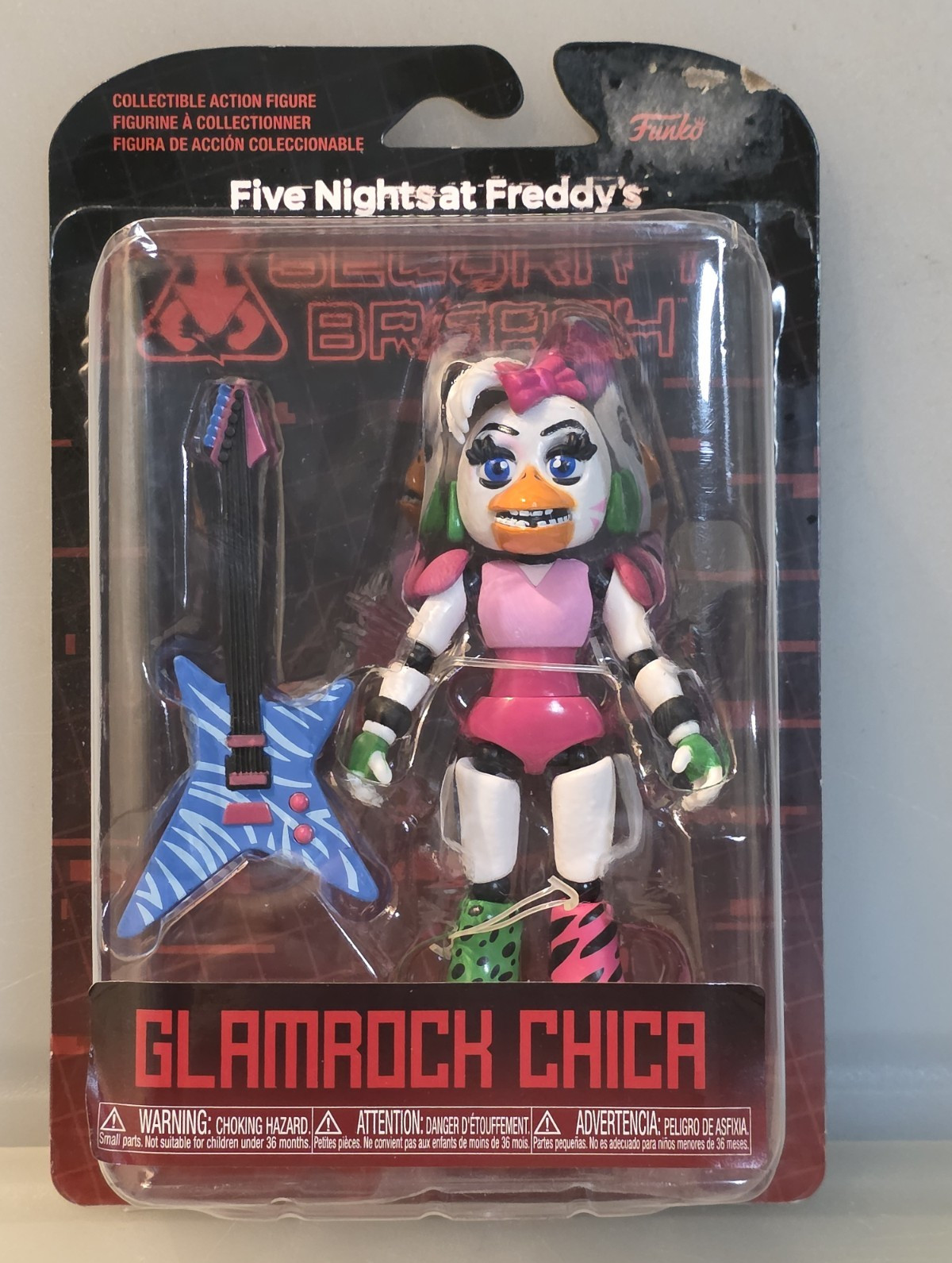 Funko Five Nights at Freddy&rsquo;s Security Breach Glamrock Chica Guitar Boxed