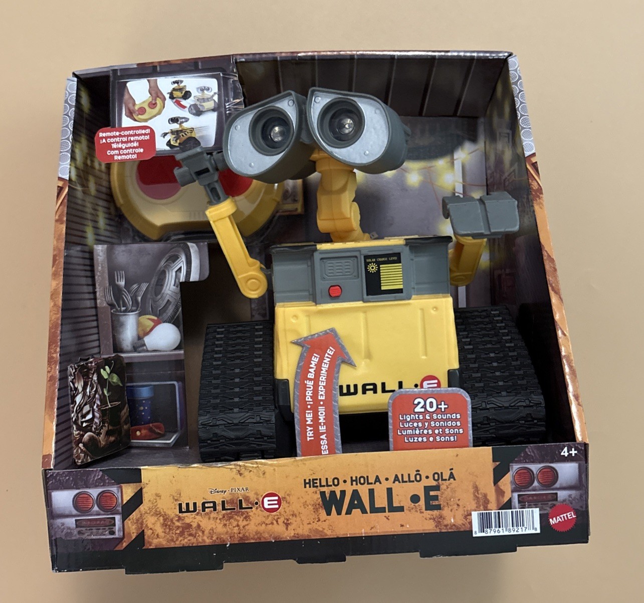 Mattel WALL-E Remote Control Robot Toy – Brand New In Box