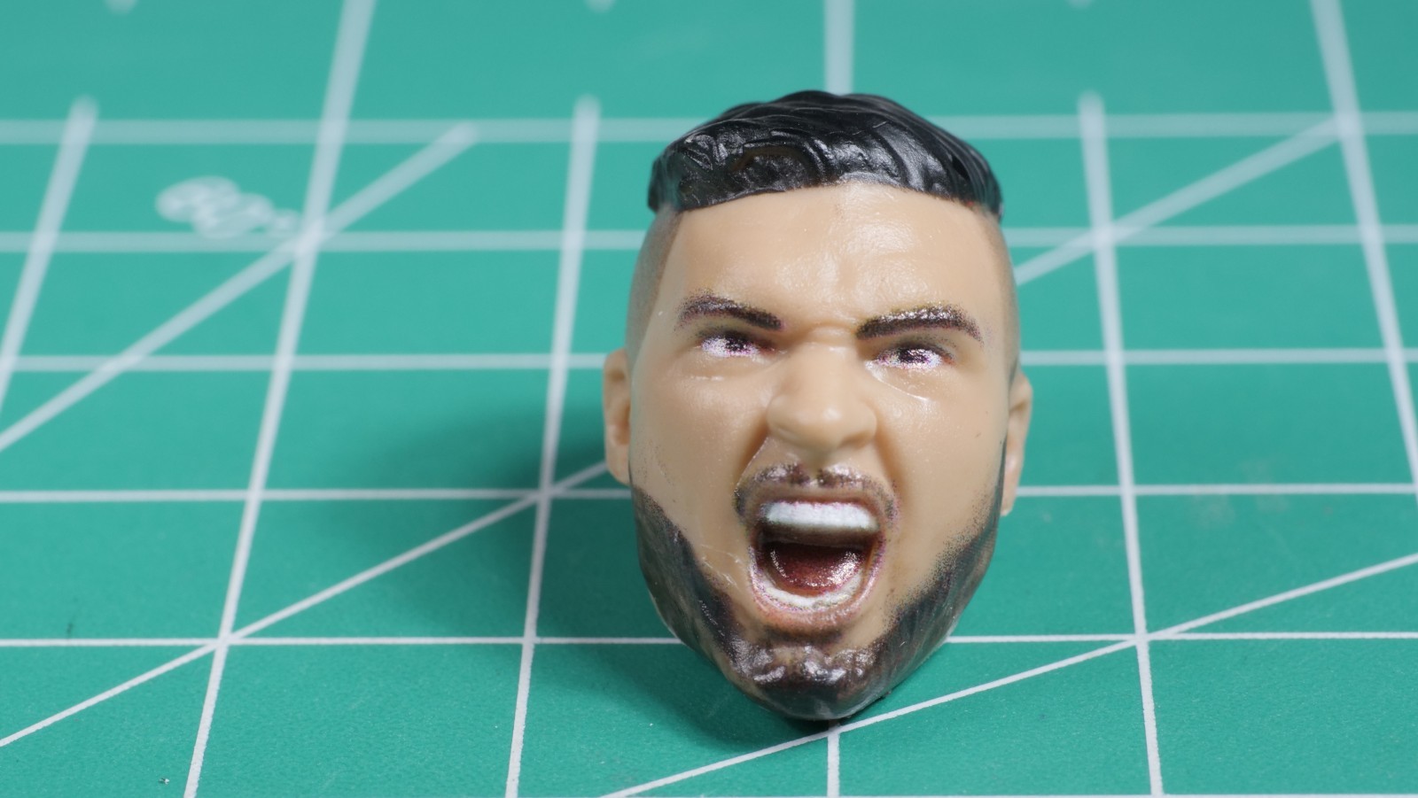 AEW UnRivaled Collection Series 15 #146 Ethan Page Head #1 6&Prime; 1/12 Fodder