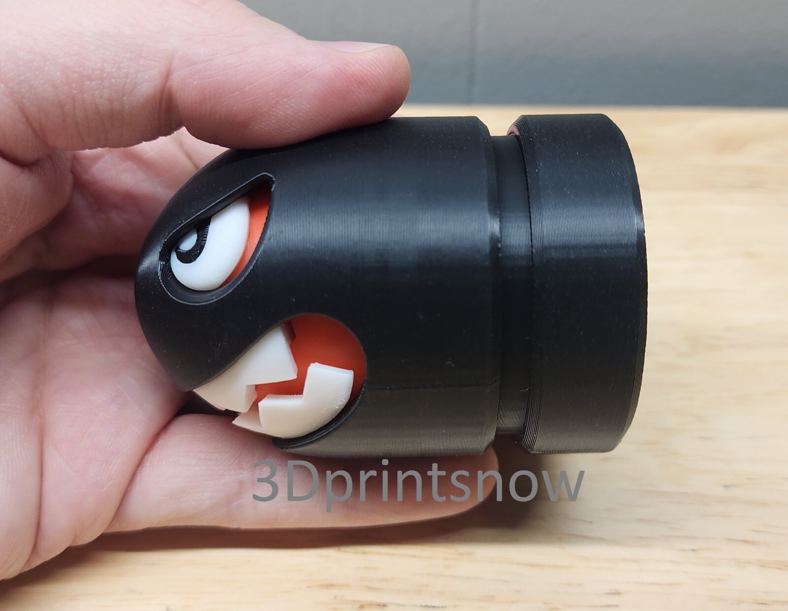 3D Printed Bullet Bill – Mario Brothers – Nintendo – Banzai Bill