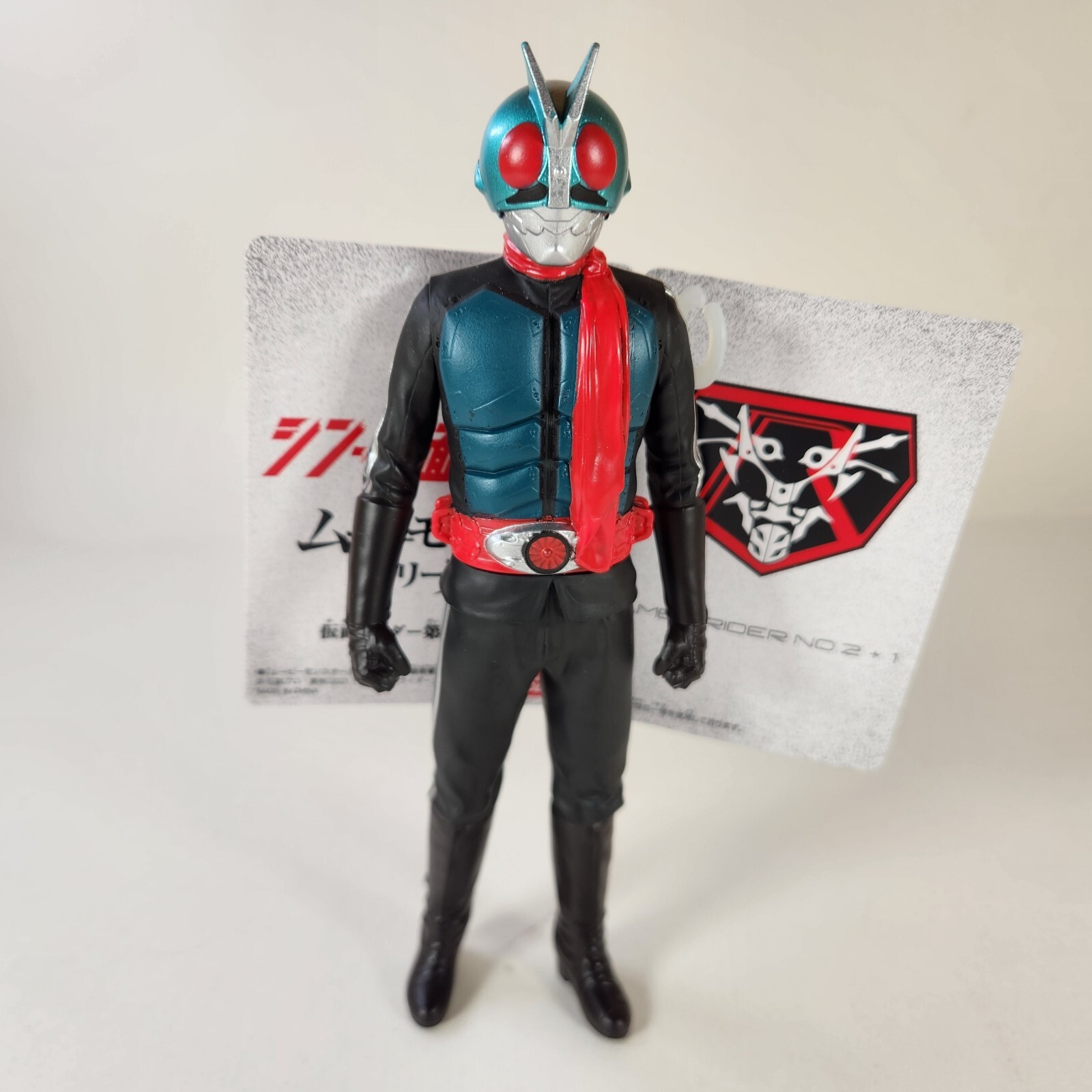 Bandai Shin Kamen Rider No. 2+1 Movie Monster Series 6.7&Prime; Figure 2023 US SELLER