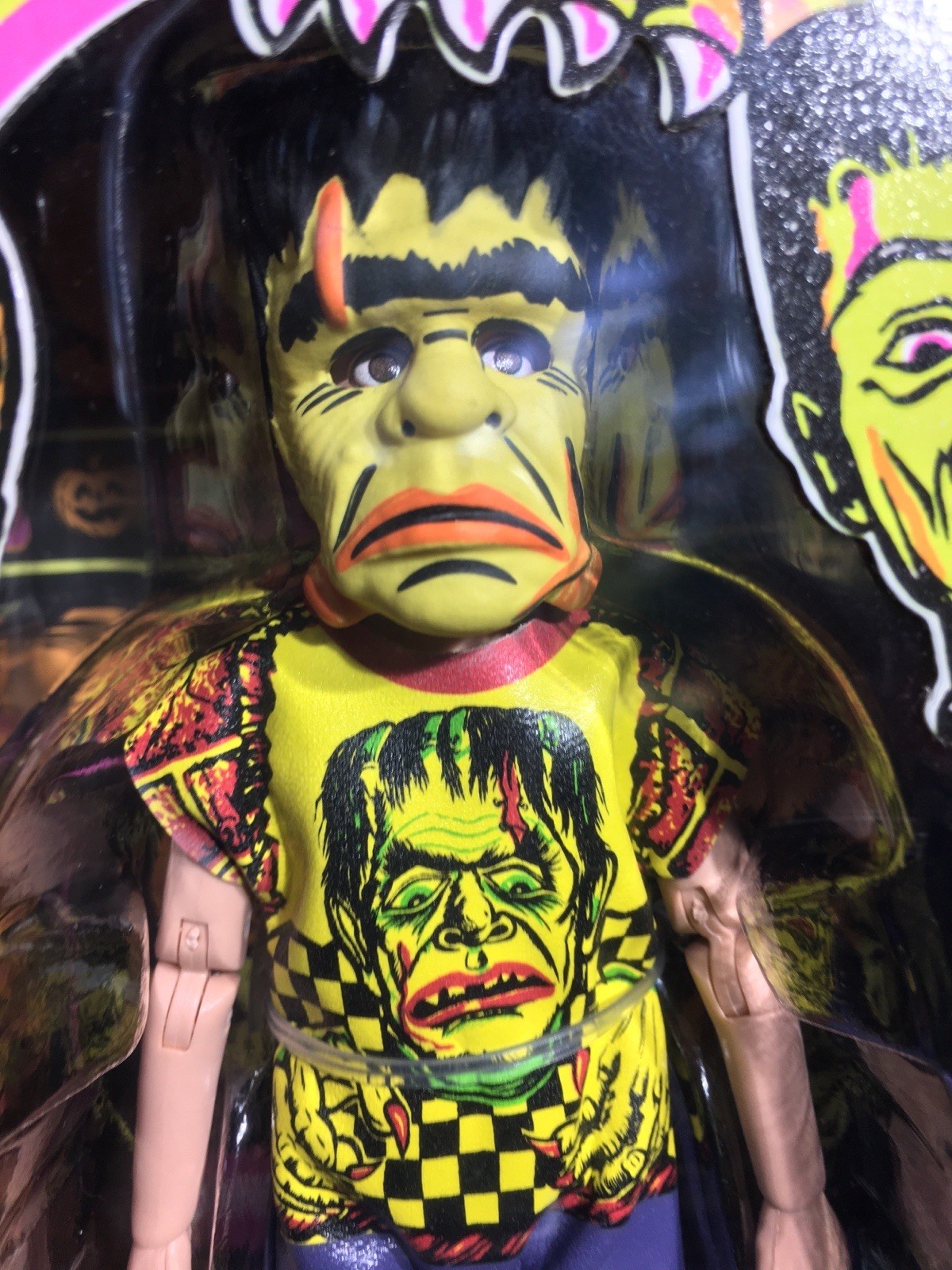 Ben Cooper Frankenstein Monster Costume Kid NECA Figure Glow In the Dark SEALED