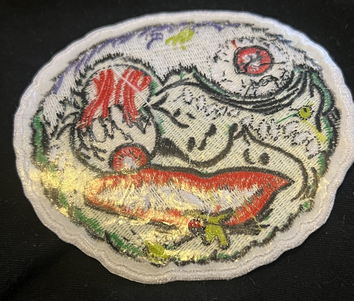 MADBALLS embroidered figure ball patch SLOBULUS action cyclops Mad Ball Gpk