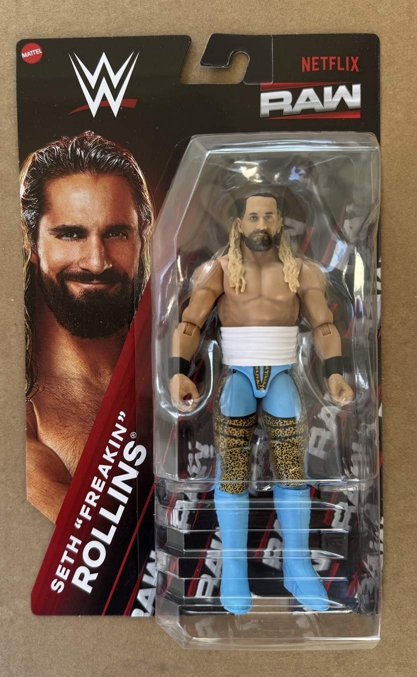 WWE Mattel Main Event Raw on Netflix Seth « Freakin » Rollins Action Figure Basic