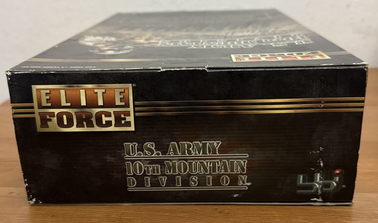 Elite Force U.S. Army 10th Mountain Division Master Sergeant Lucas