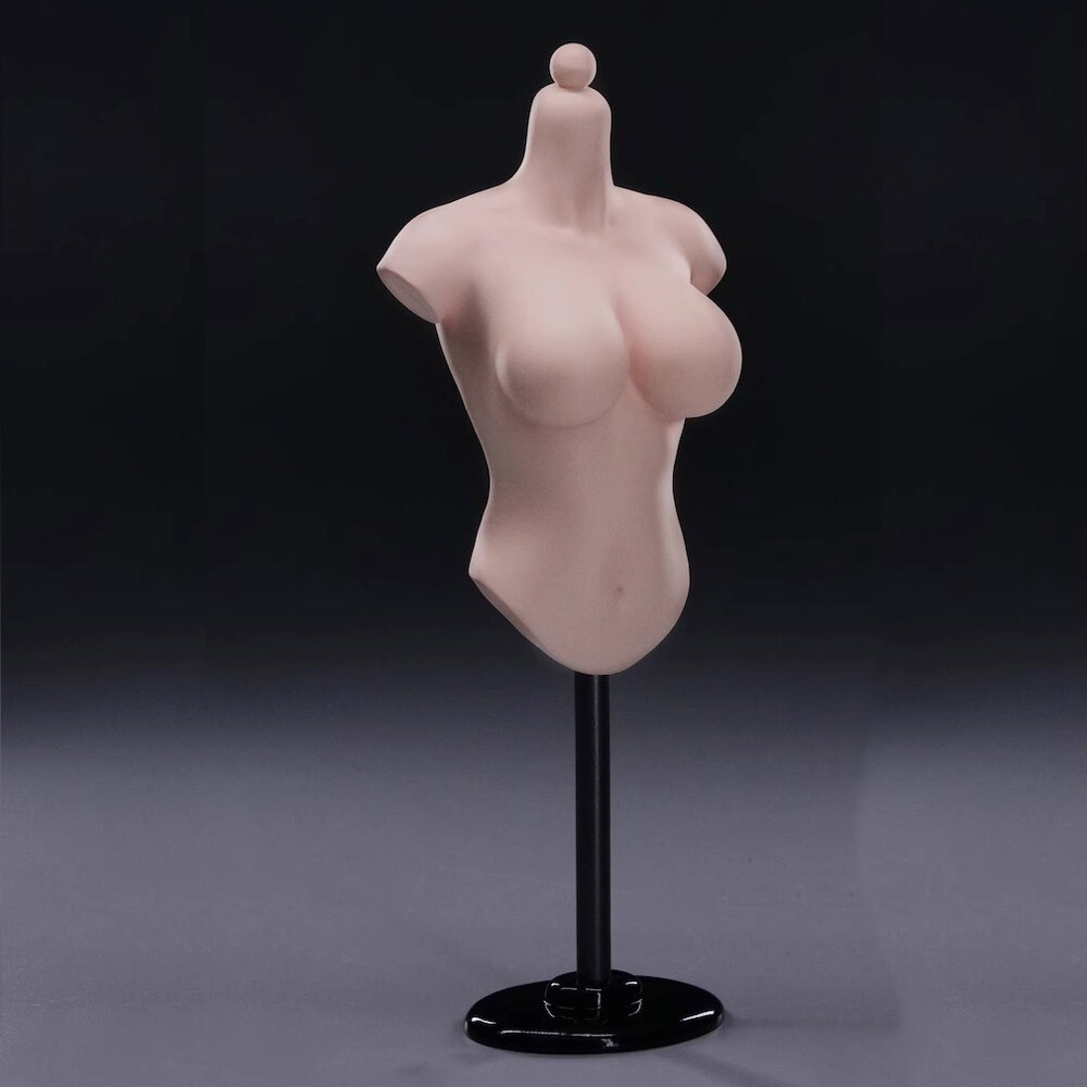 1/6 Female Body Bust Figure Doll Bust Display Stand for Resin Kit W/bracket USA