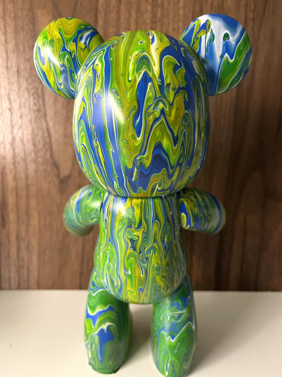 Custom painted & designed 8.5&Prime; Bear toy