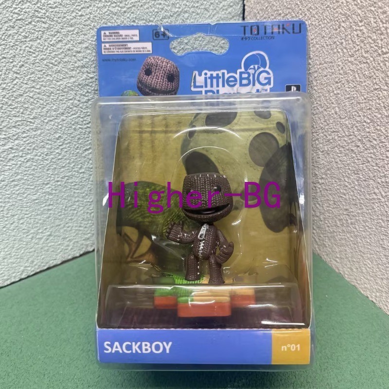 1pcs 2008 Totaku Little Big Planet Sackboy 3.94inch Toy with Box