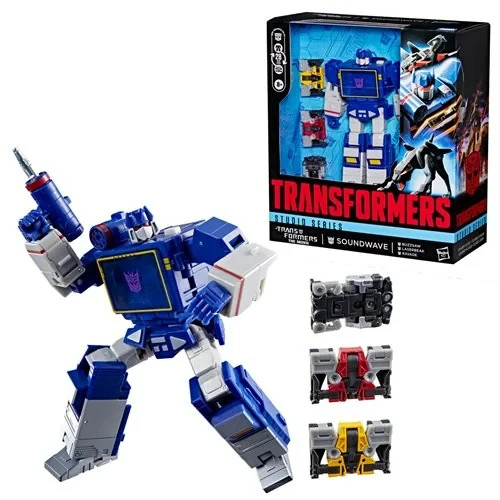 Transformers Studio Series 86 Soundwave Sealed With BOX DAMAGE SEE PHOTOS