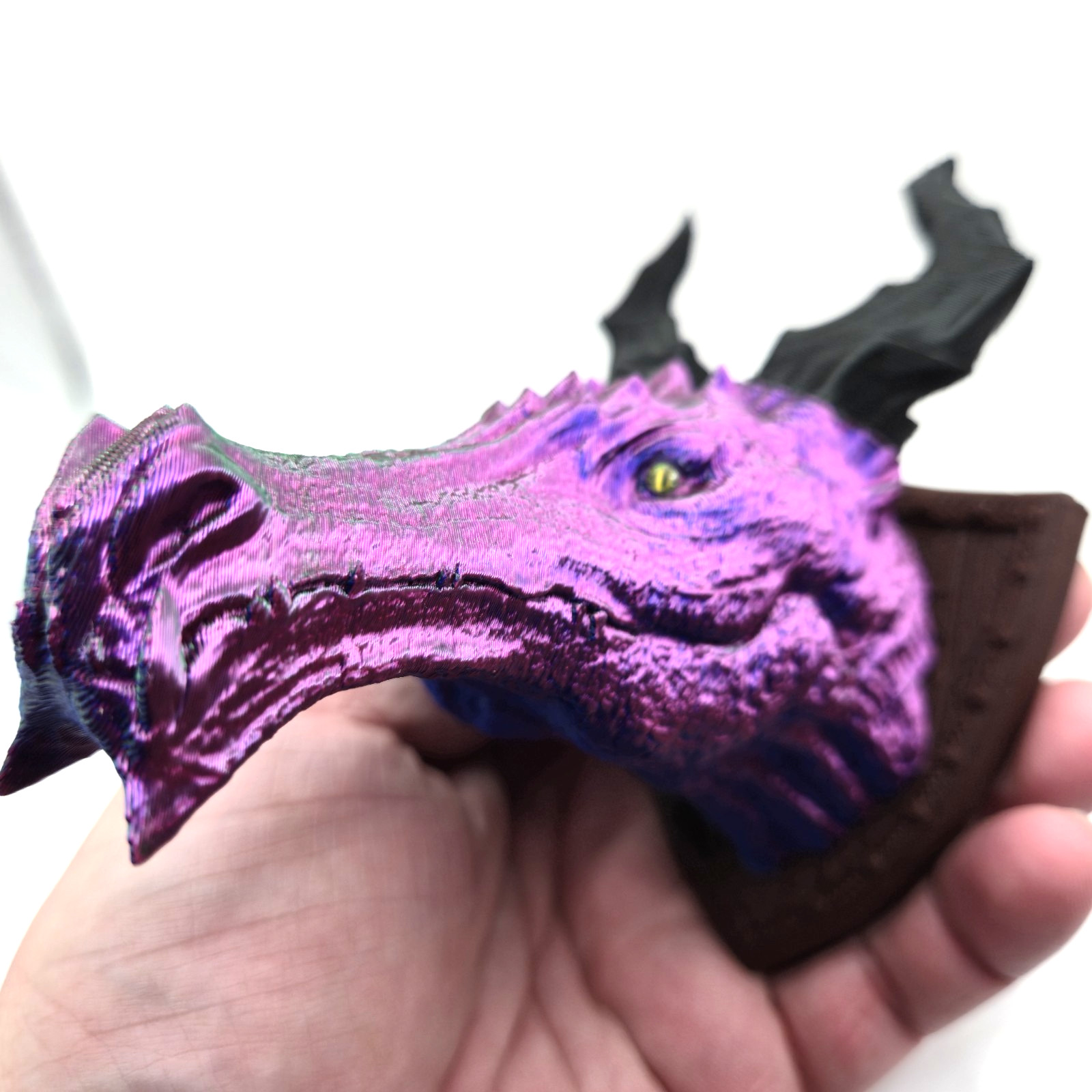 False Dragon Head Fantasy Trophy Collector Figure 3D Printed Handmade toy Gift