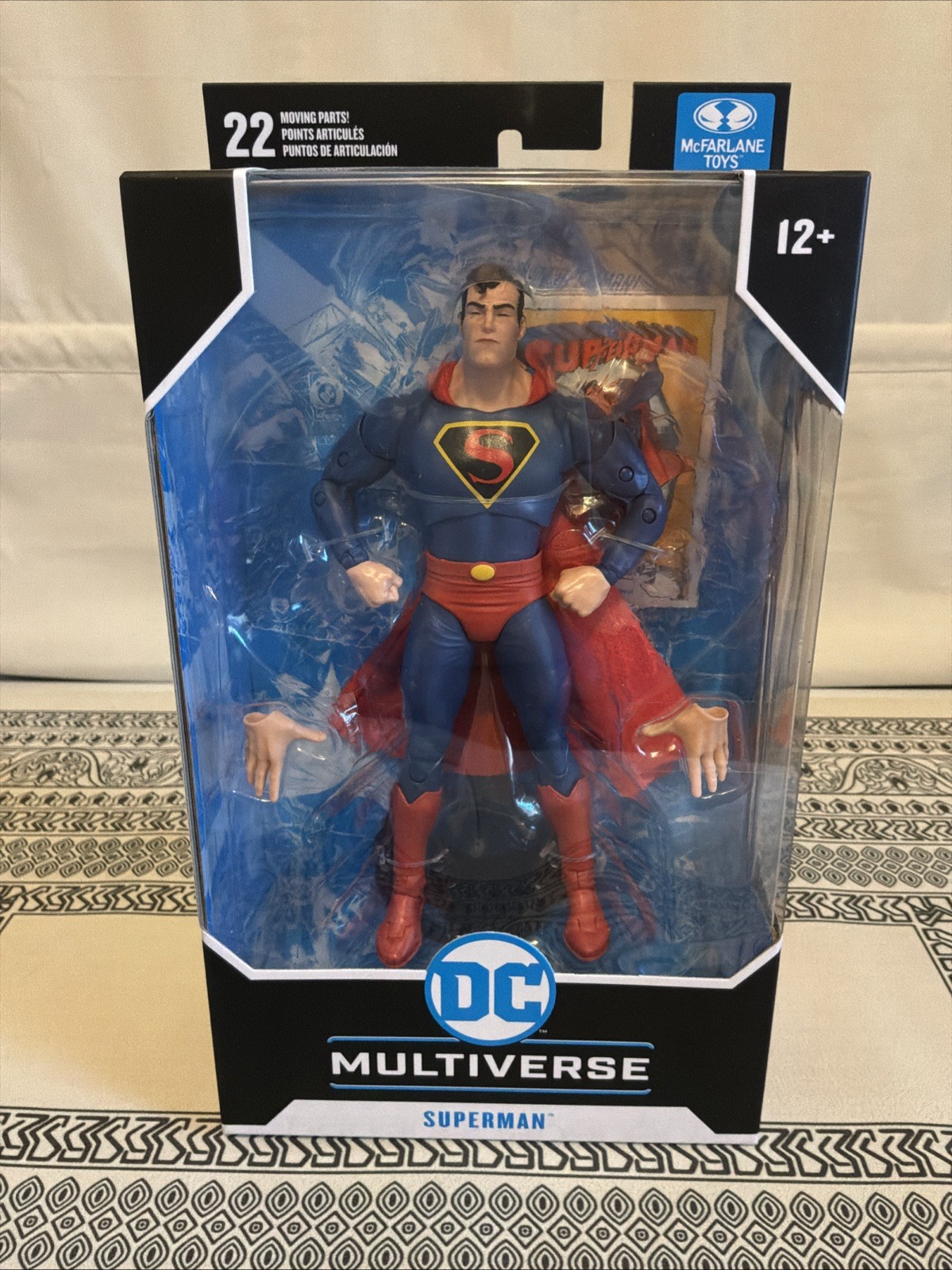 McFarlane DC Multiverse – SUPERMAN – Classic Animation (1940) – NEW