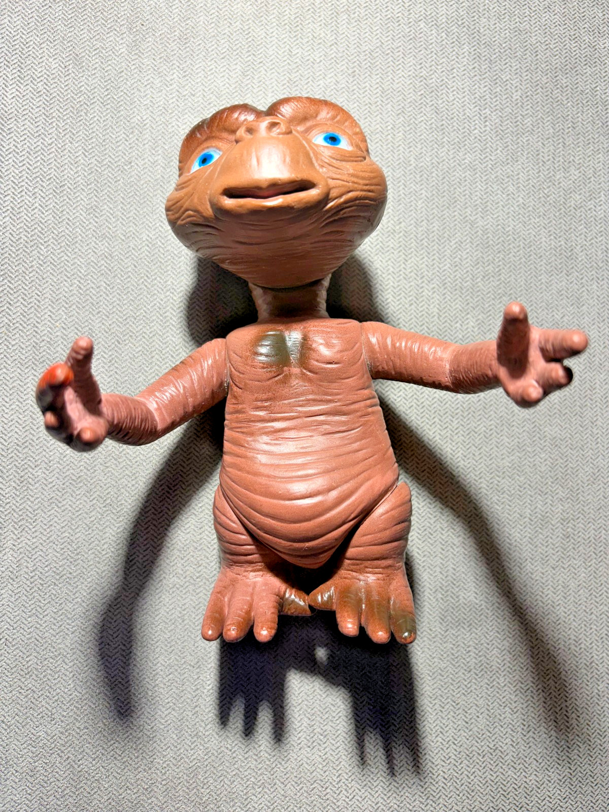 Vintage 6 inch E.T. The Extra-Terrestrial Space Alien Doll Plastic Figure Taiwan
