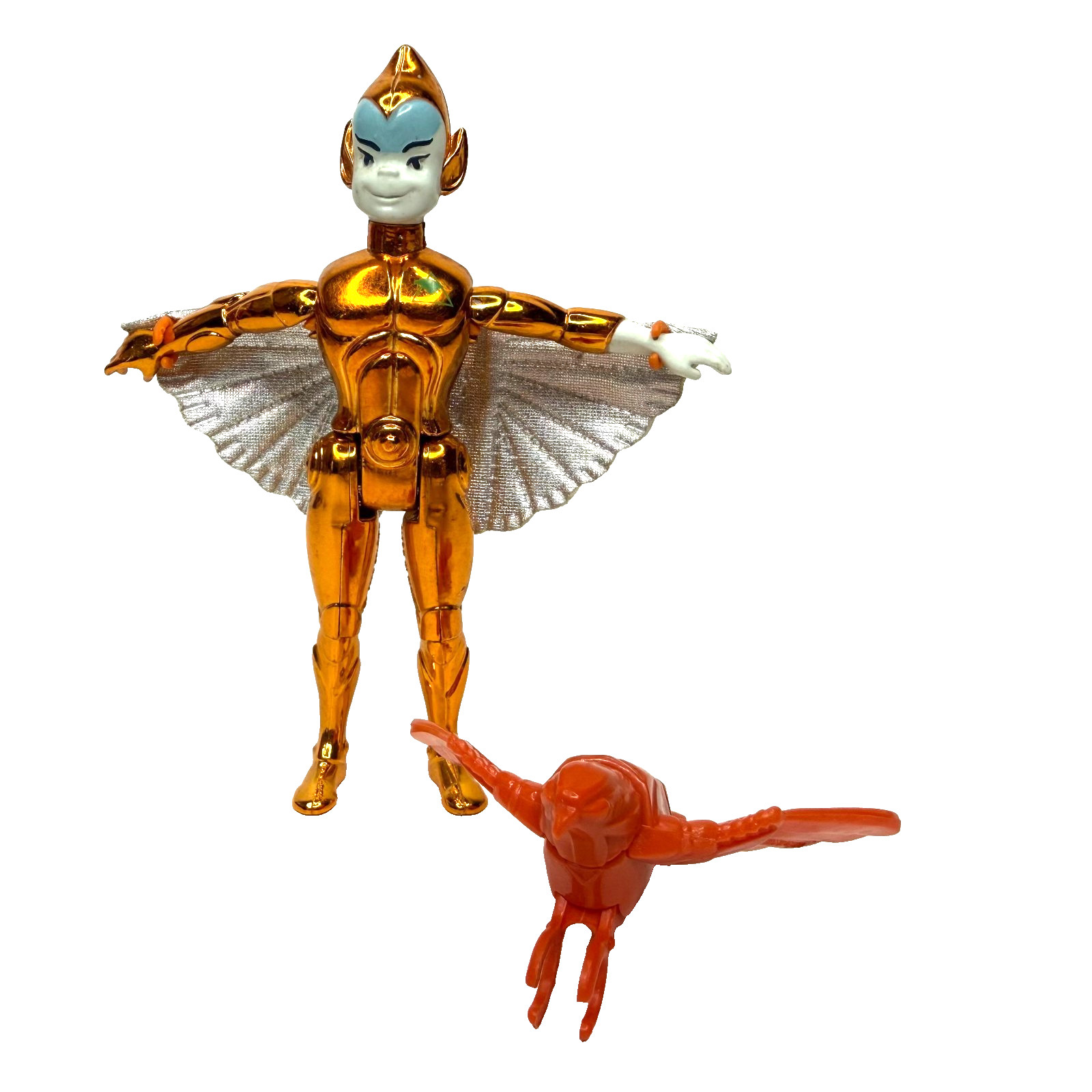 Copper Kidd Kid & Mayday 100% Complete Silverhawks Telepix 1986 Vintage Figure