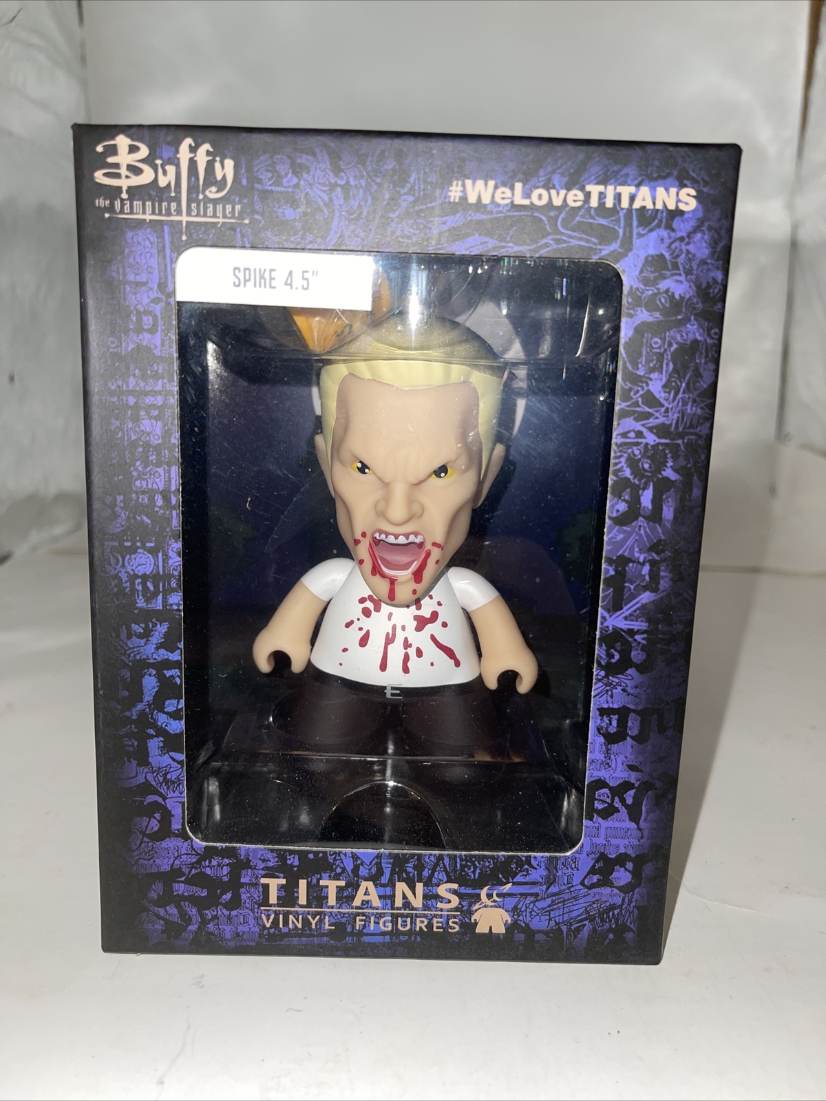Titan Vinyl Figure Buffy the Vampire Slayer 4.5&Prime; Spike (Horror Block Exclusive)