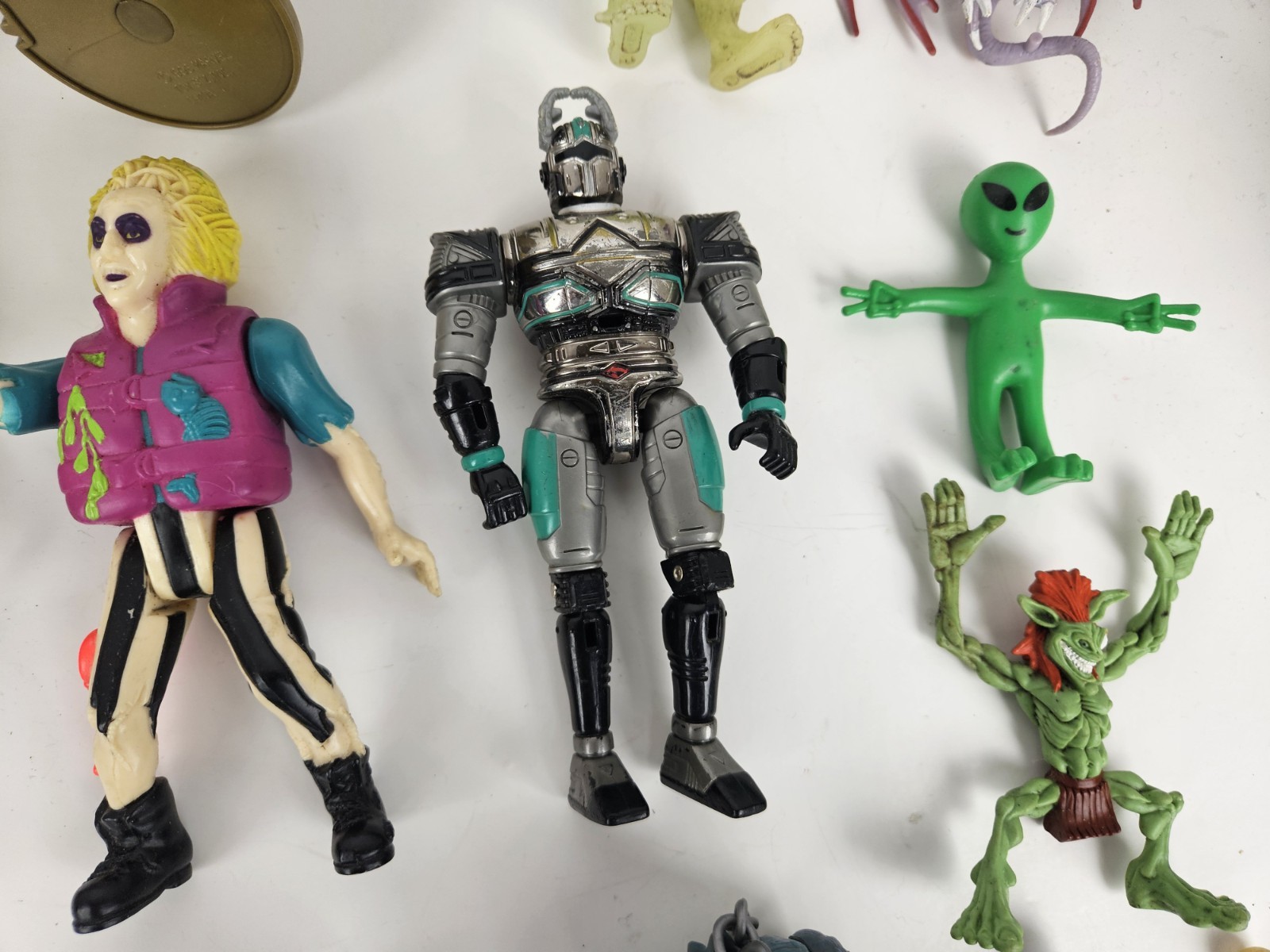 Vintage 1990&rsquo;s Horror & Sci Fi Action Figure Toy Lot