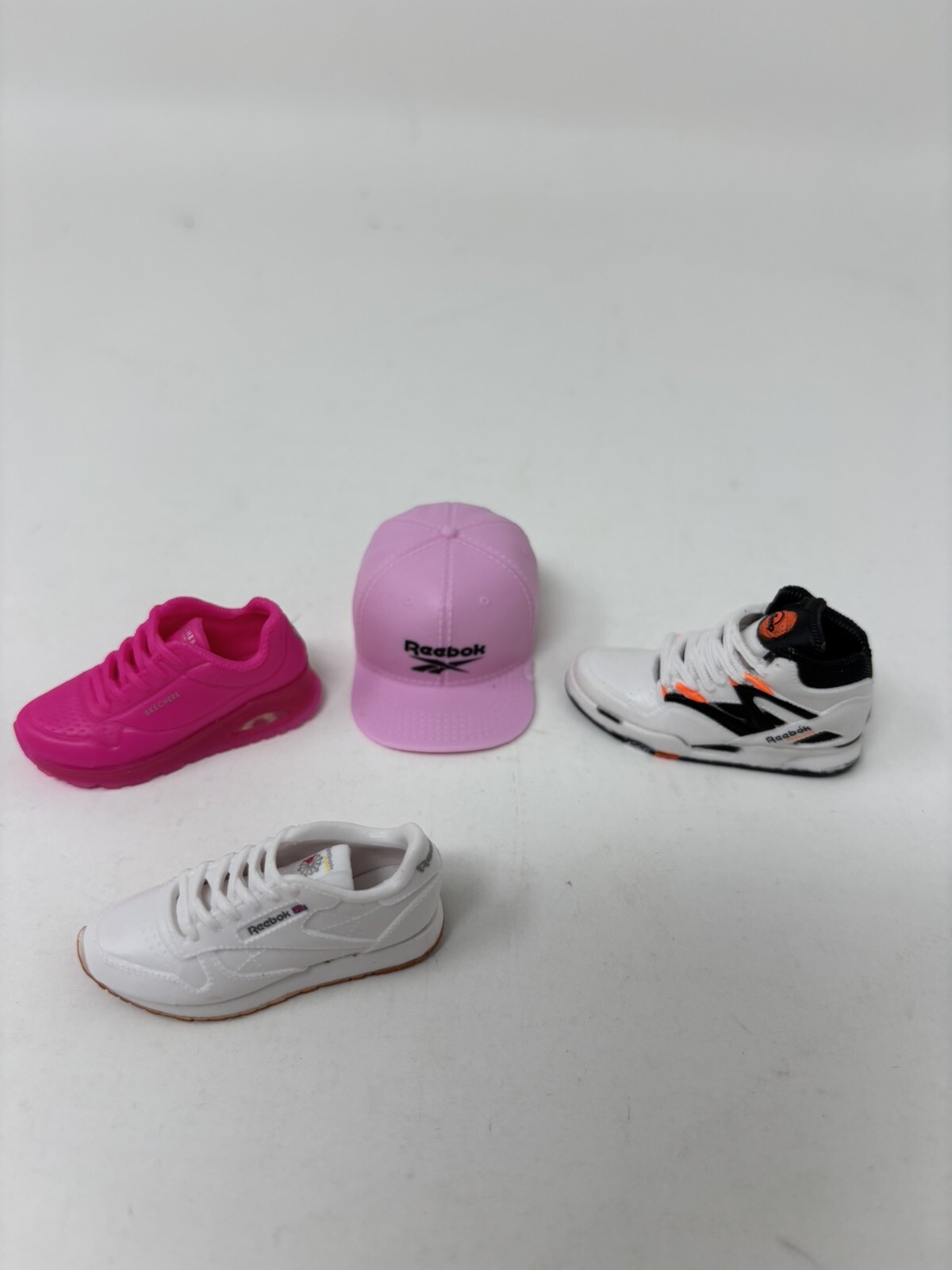 Zuru Surprise Mini Brands Sneakers – Lot Of 4 Reebok Shoes Hat Skechers