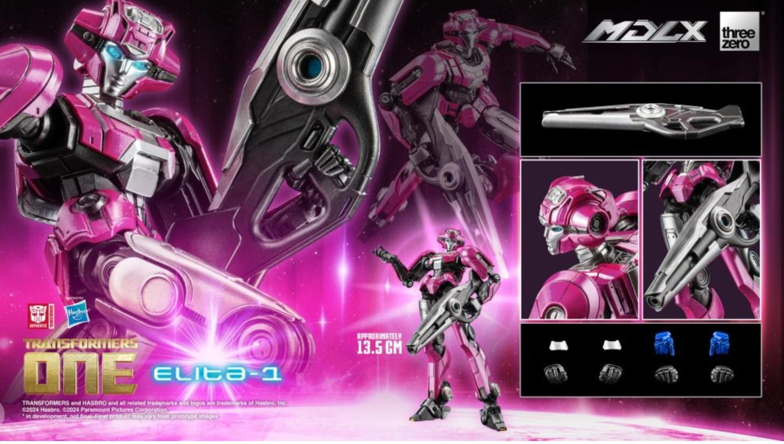 Transformers: One MDLX Articulated Action Figure Series Elita-1 ***IN STOCK***