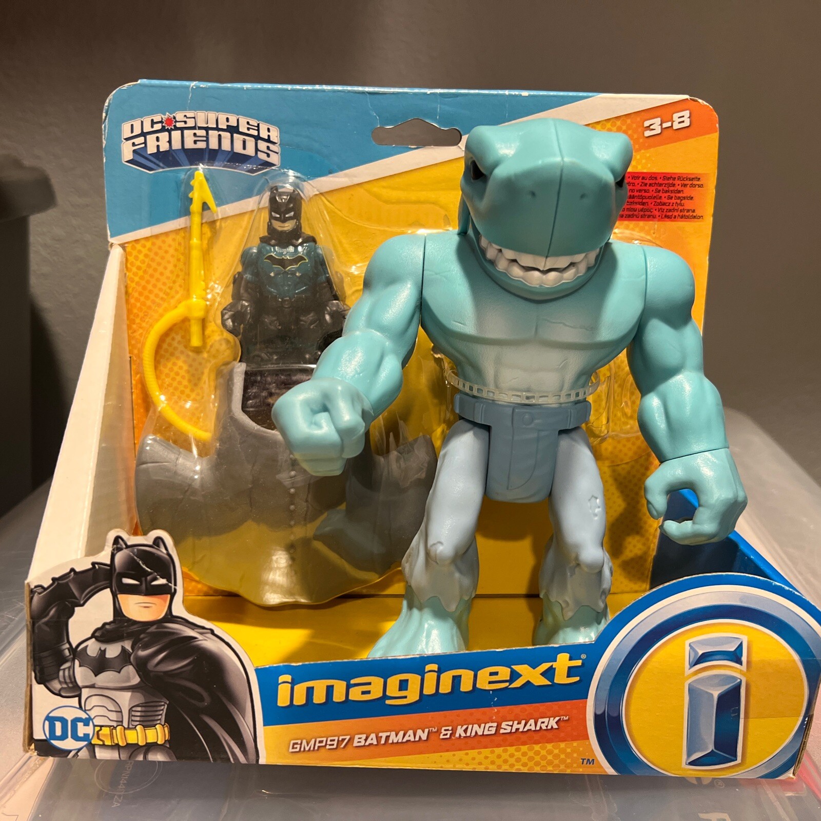 Imaginext DC Super Friends BatMan & King Shark – Brand New & Hard To Find