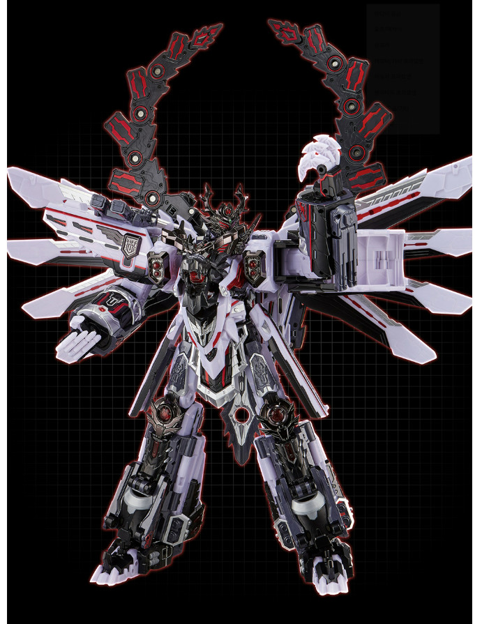 Metal Cardbot W TYRANT ZERO Transforming Train Robot K TOY Figure TyrantZero