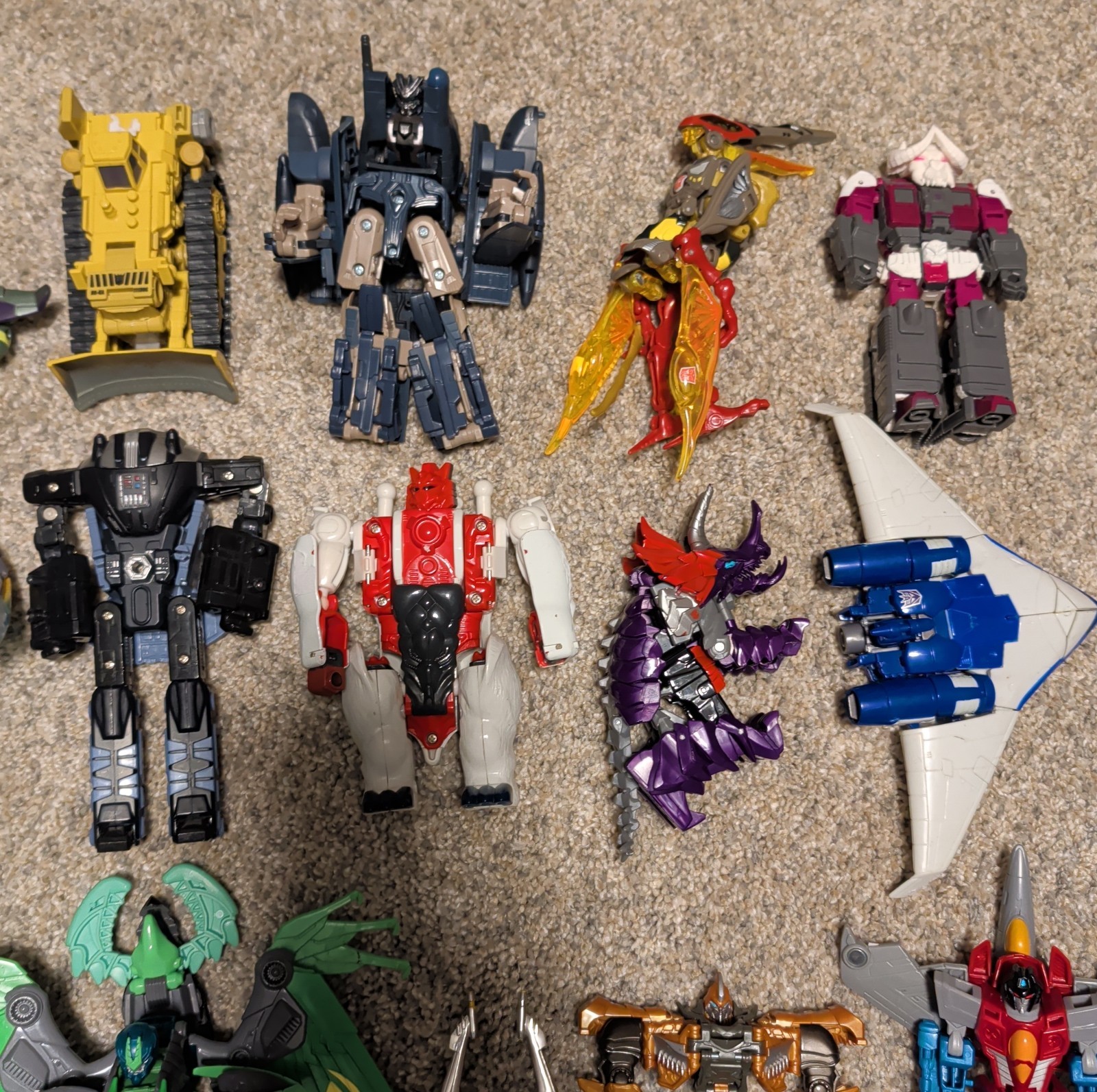 Transformers Toy Lot Beast Wars & Bumblebee Plus Other Figures 2010s. 18 Figs