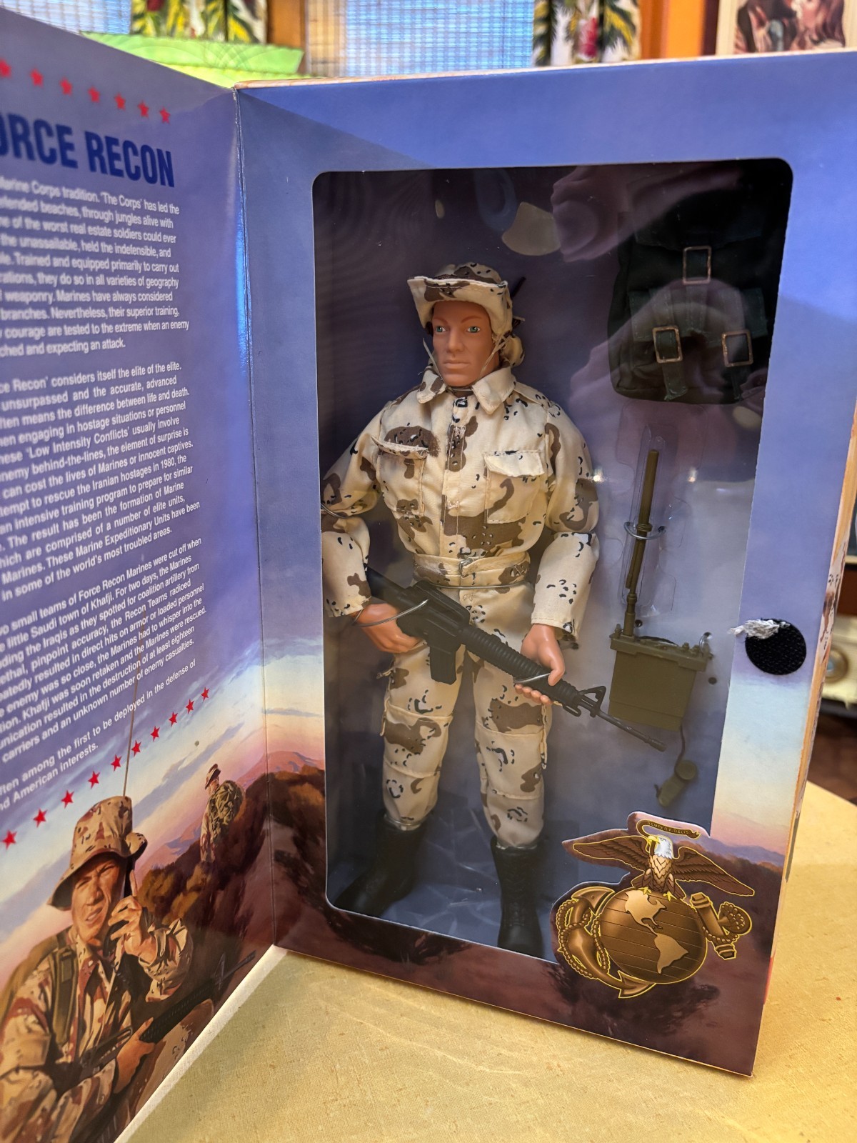 GI JOE Classic Collection U.S.M.C. Force Recon 12&Prime; Figure 1998 UNOPENED!