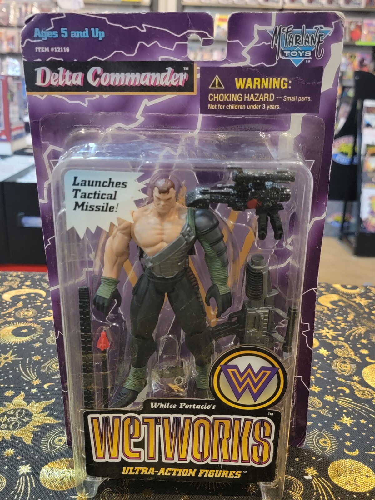 Wetworks Delta Commander Action Figure McFarlane 1996