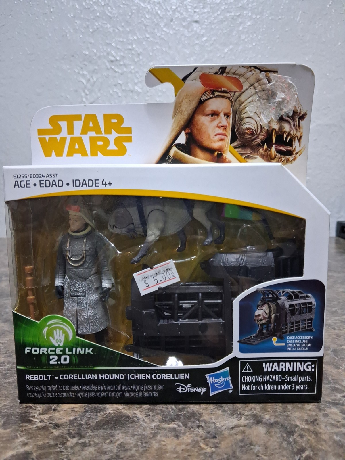 Star Wars Force Link 2.0 Rebolt and Corellian Hound 3.75-Inch Figures New in Box