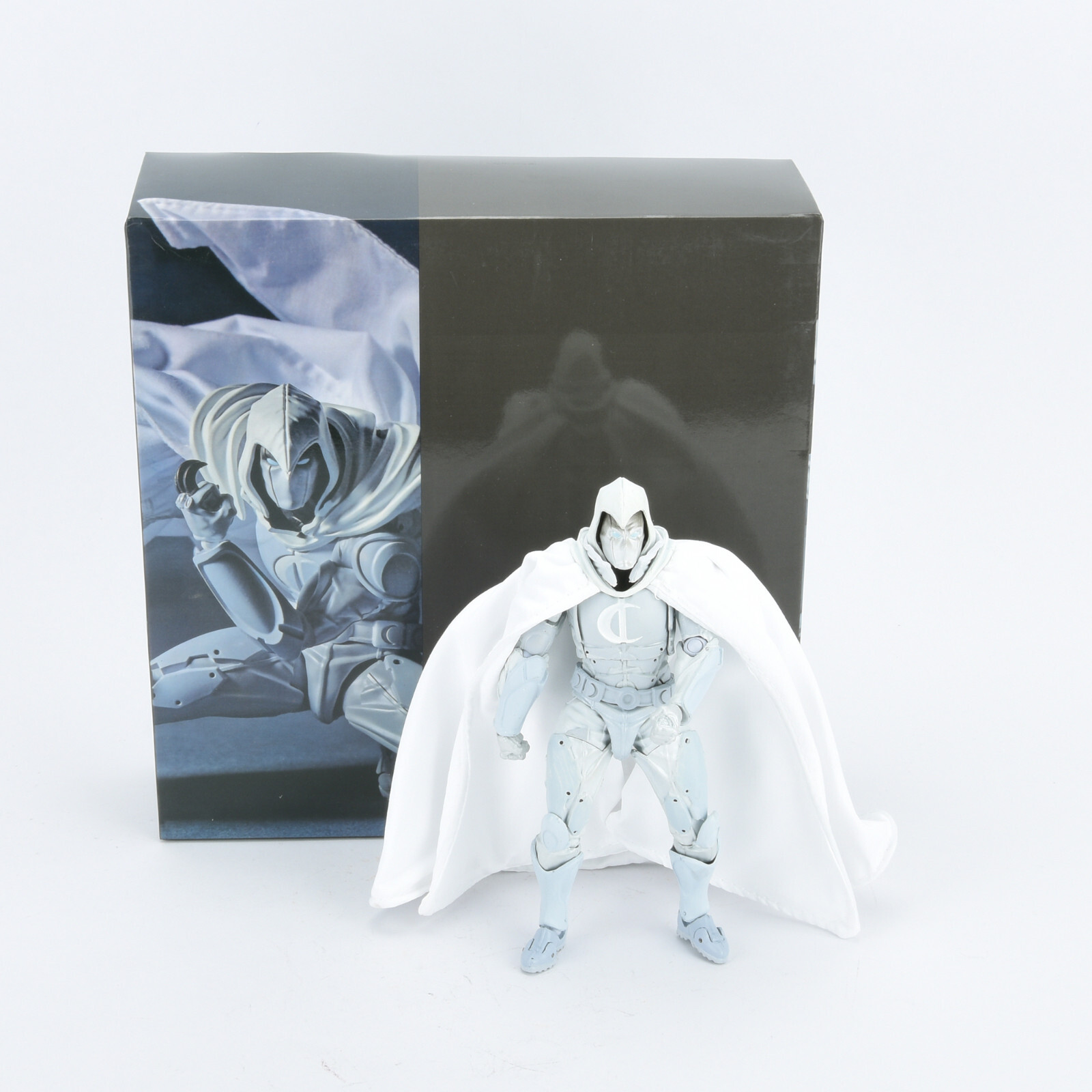 CT Toys Revoltech Amazing Yamaguchi Moon Knight 6&Prime; Action Figure New IN OPEN BOX