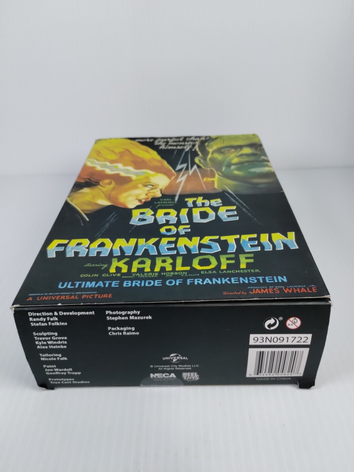 NECA Universal Monsters Ultimate ThE BRIDE OF FRANKENSTEIN Color 7&Prime; Figurine NEW