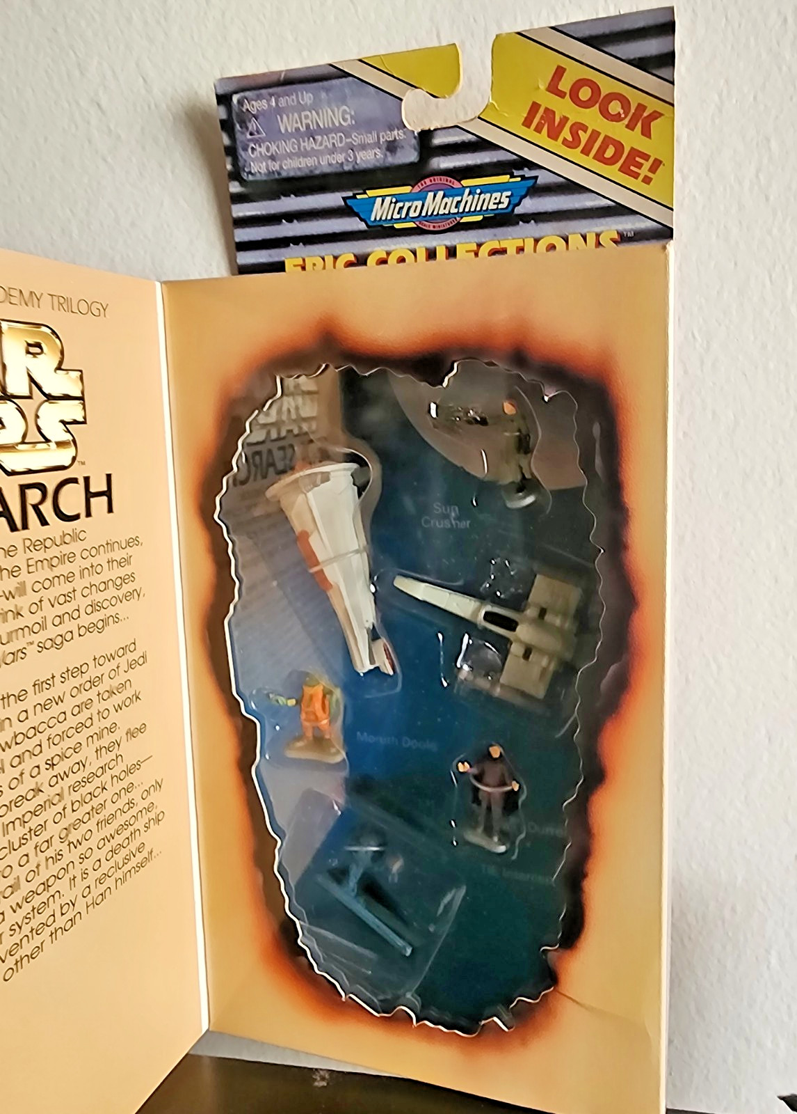 Star Wars (1996) Sun Crusher | Micro Machines Epic Collections II | Jedi Search