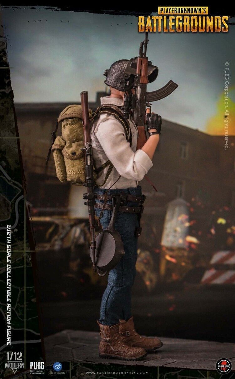 Soldier Story SSG-001 PUBG PlayerUnknown&rsquo;s Battlegrounds 1/12 Action Figure Gift