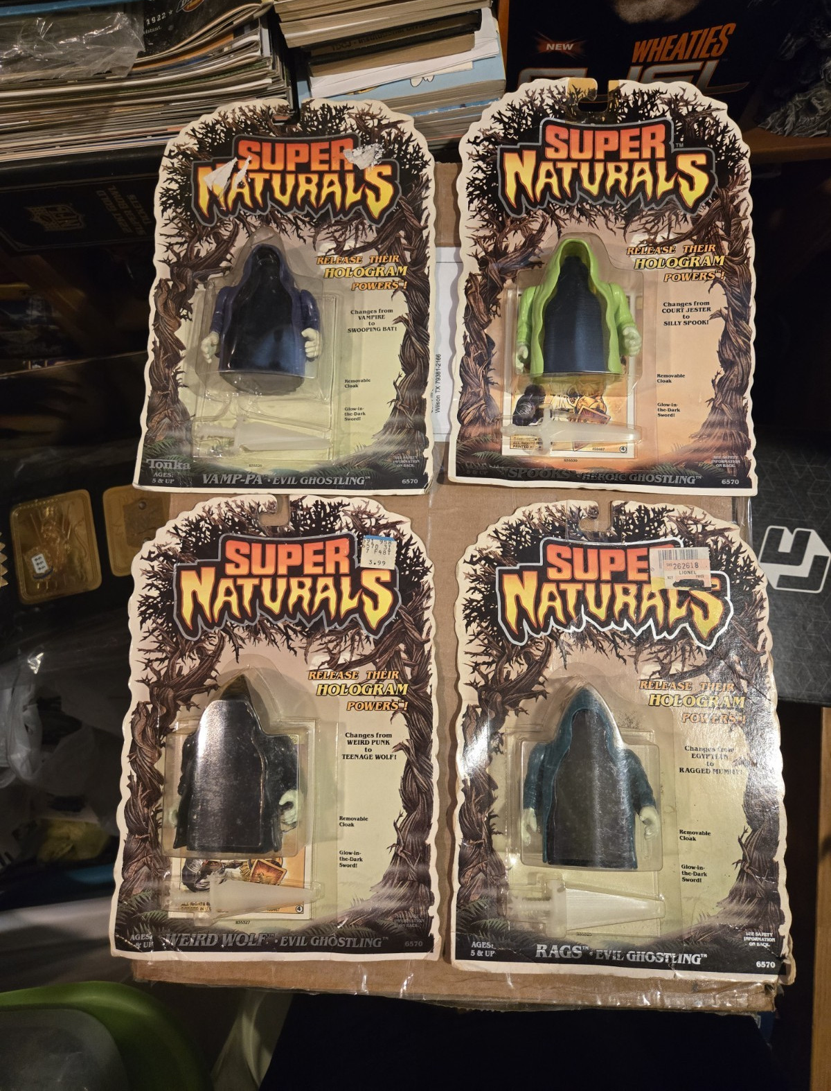 Tonka Super Naturals Action Figure Lot of 9