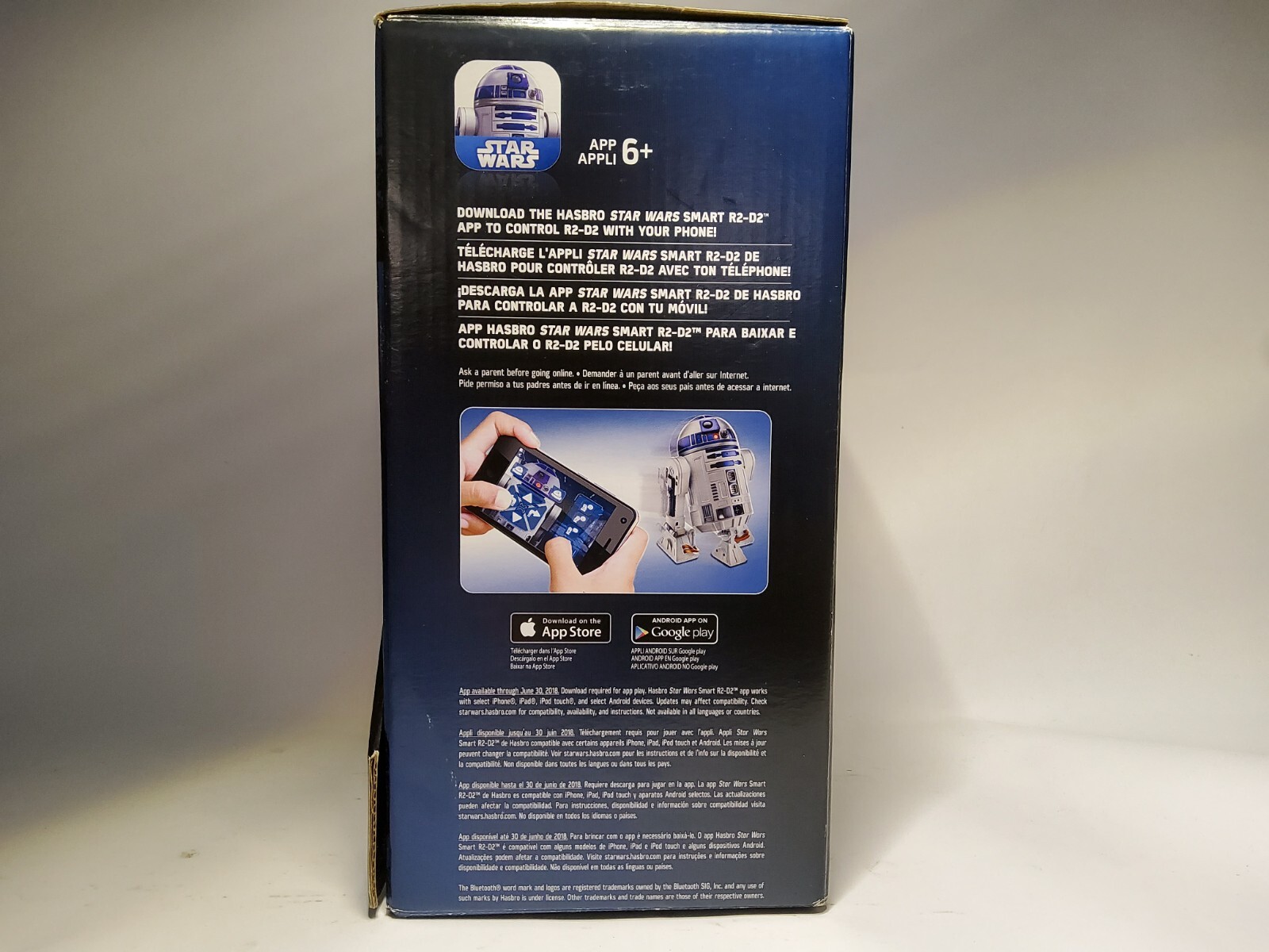 STAR WARS SMART BLUETOOTH R2-D2 DROID 9 » TALL. CONTROL W APP ON PHONE OR TABLET