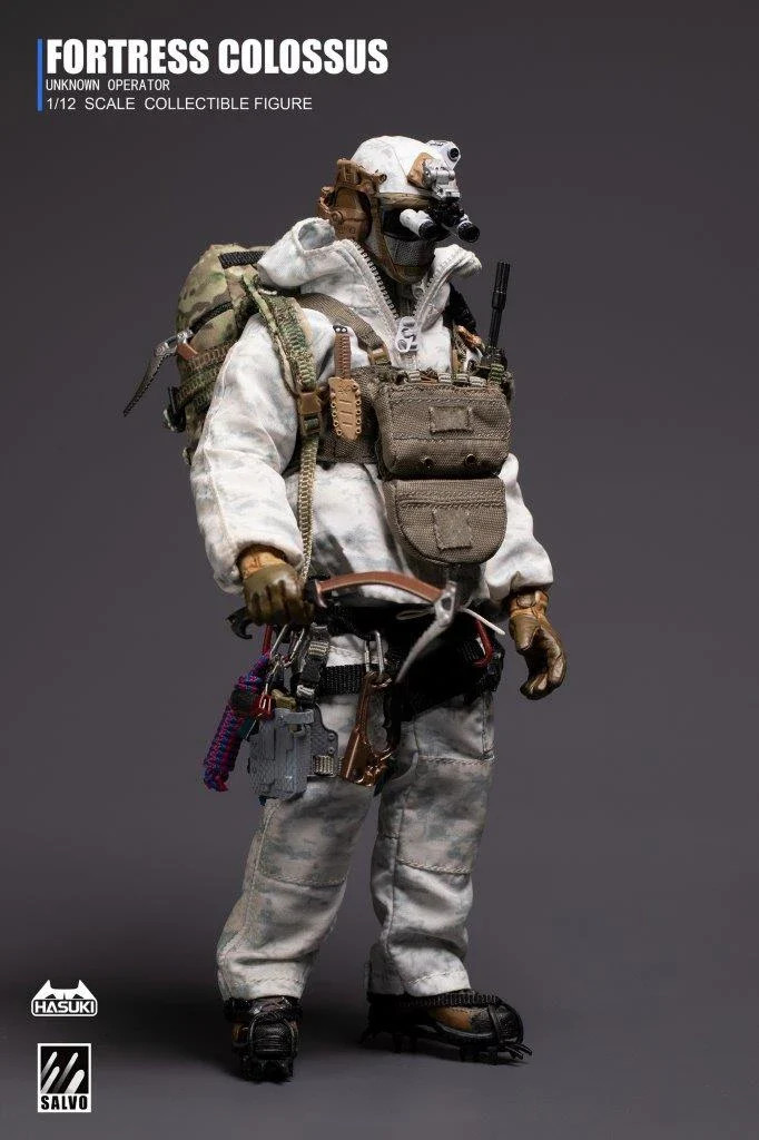 1/12 SCALE – SALVO Black Ops – Unknown Operator – MINT IN BOX