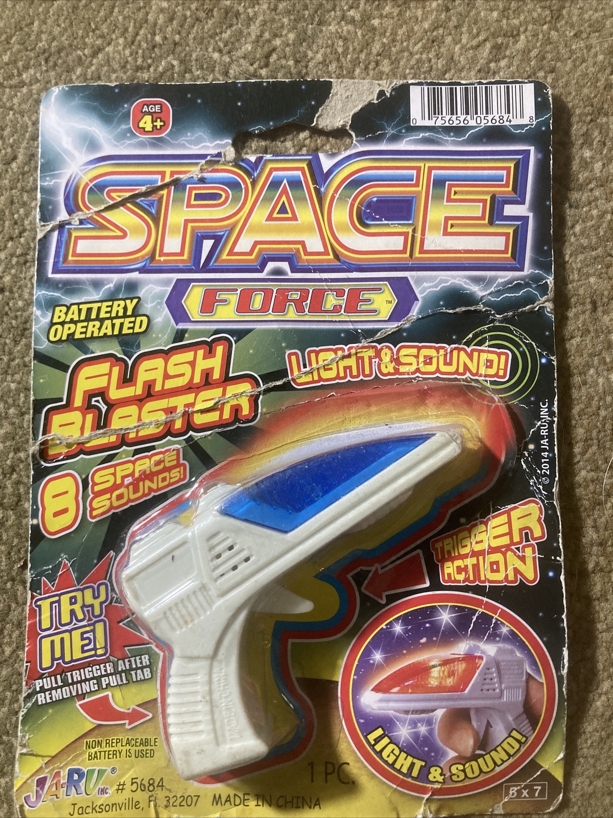Space Force Flash Blaster, Light & Sound FREE SHIP