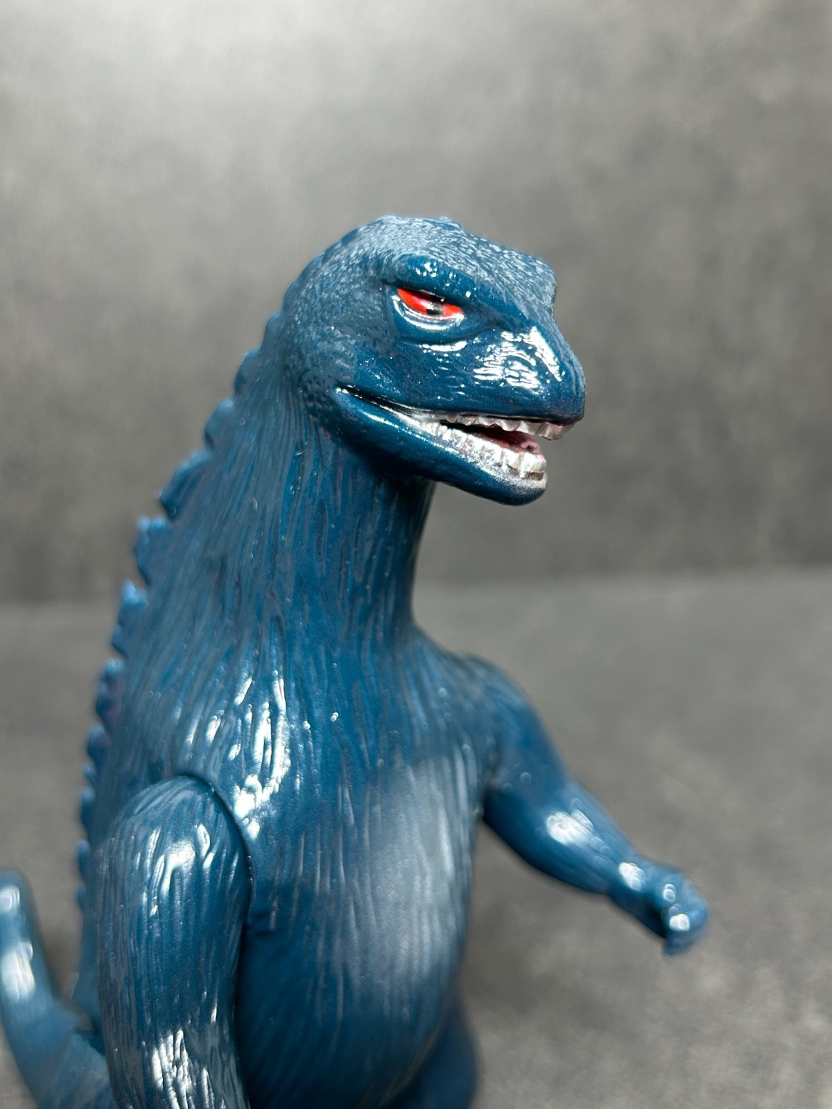 Godzilla J-Tail MARUSAN Sofubi 6.8&Prime; Soft Vinyl Figure 1998 w/ Header & Bag
