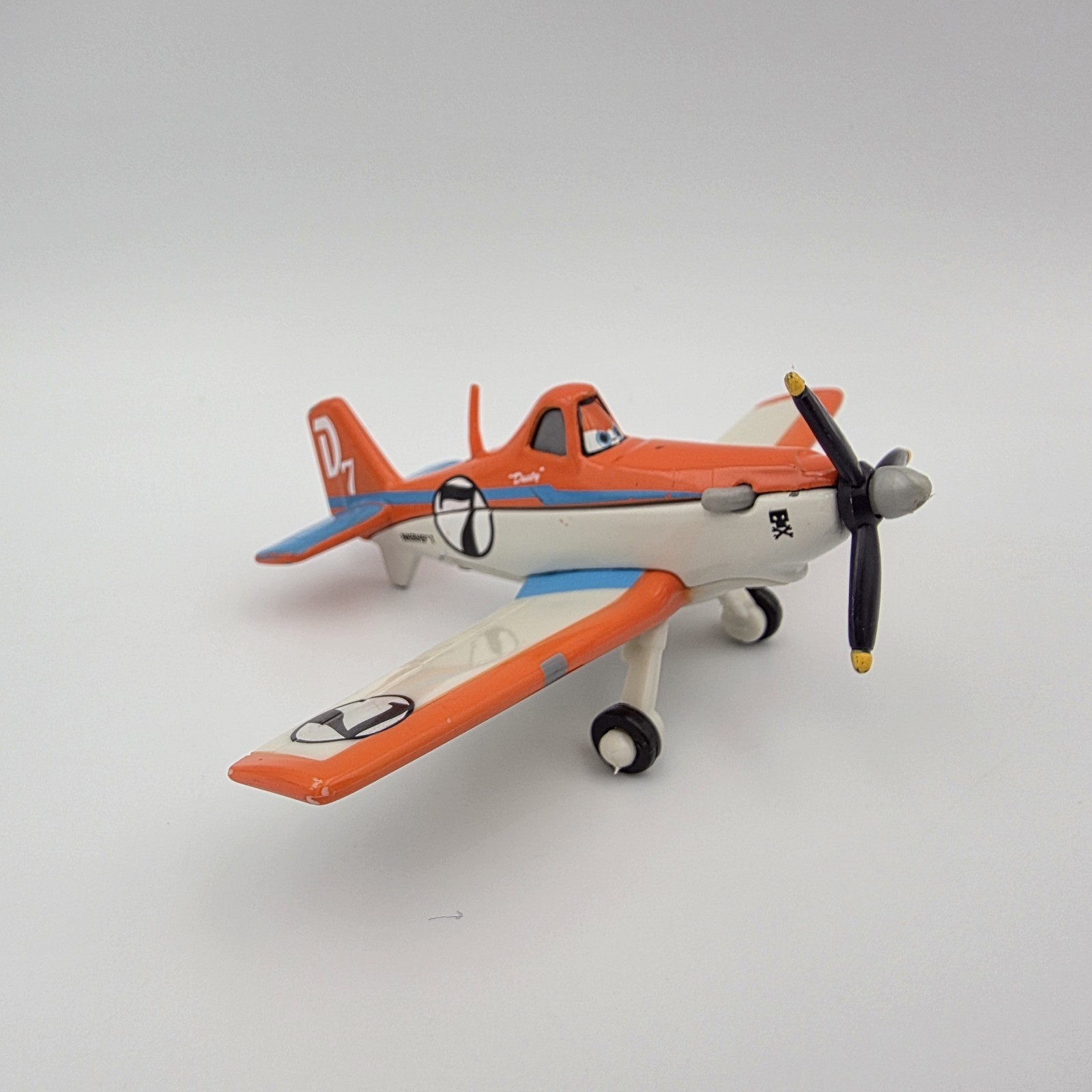 Disney Planes Racing Dusty Crophopper #7 Deluxe Diecast 1:55 FC