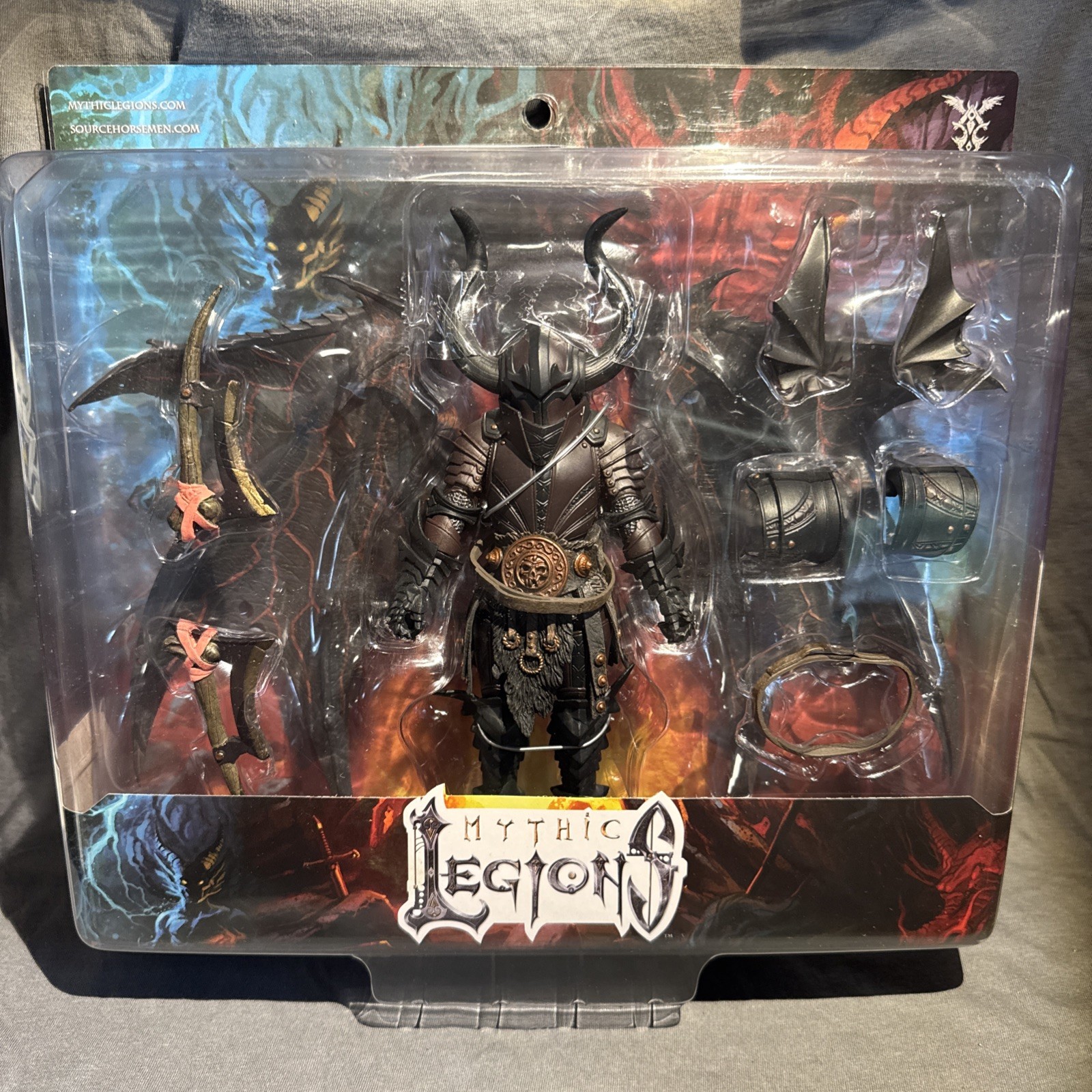 Mythic Legions 6&Prime; The Unknown One Deluxe Action Figure 2022 Four Horseman 4H NEW