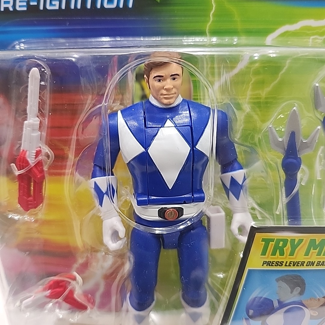 Power Rangers Re-Ignition Auto Mighty Morphin Head-Flippin&rsquo; Lot Set Playmates
