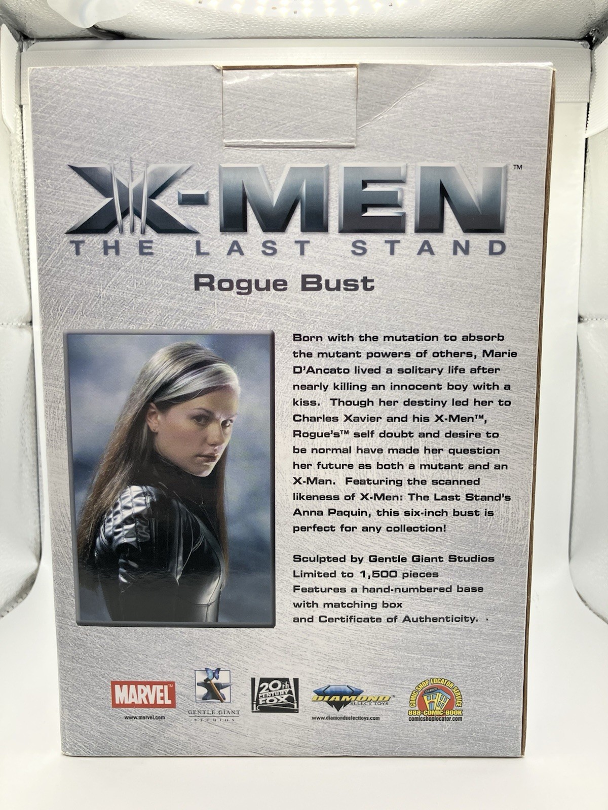 2006 Marvel X-Men The Last Stand Rogue Bust #127/1500 Diamond Select Toys