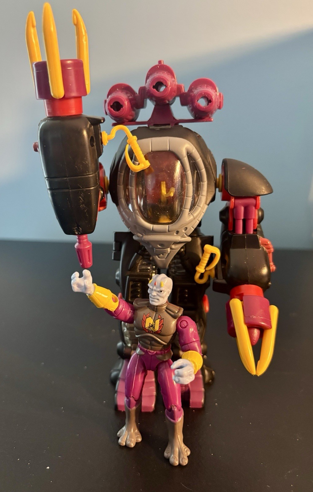 1993 VTG Playmates Exo Squad Phaeton Command E-Frame Battle Machine Phaeton Suit