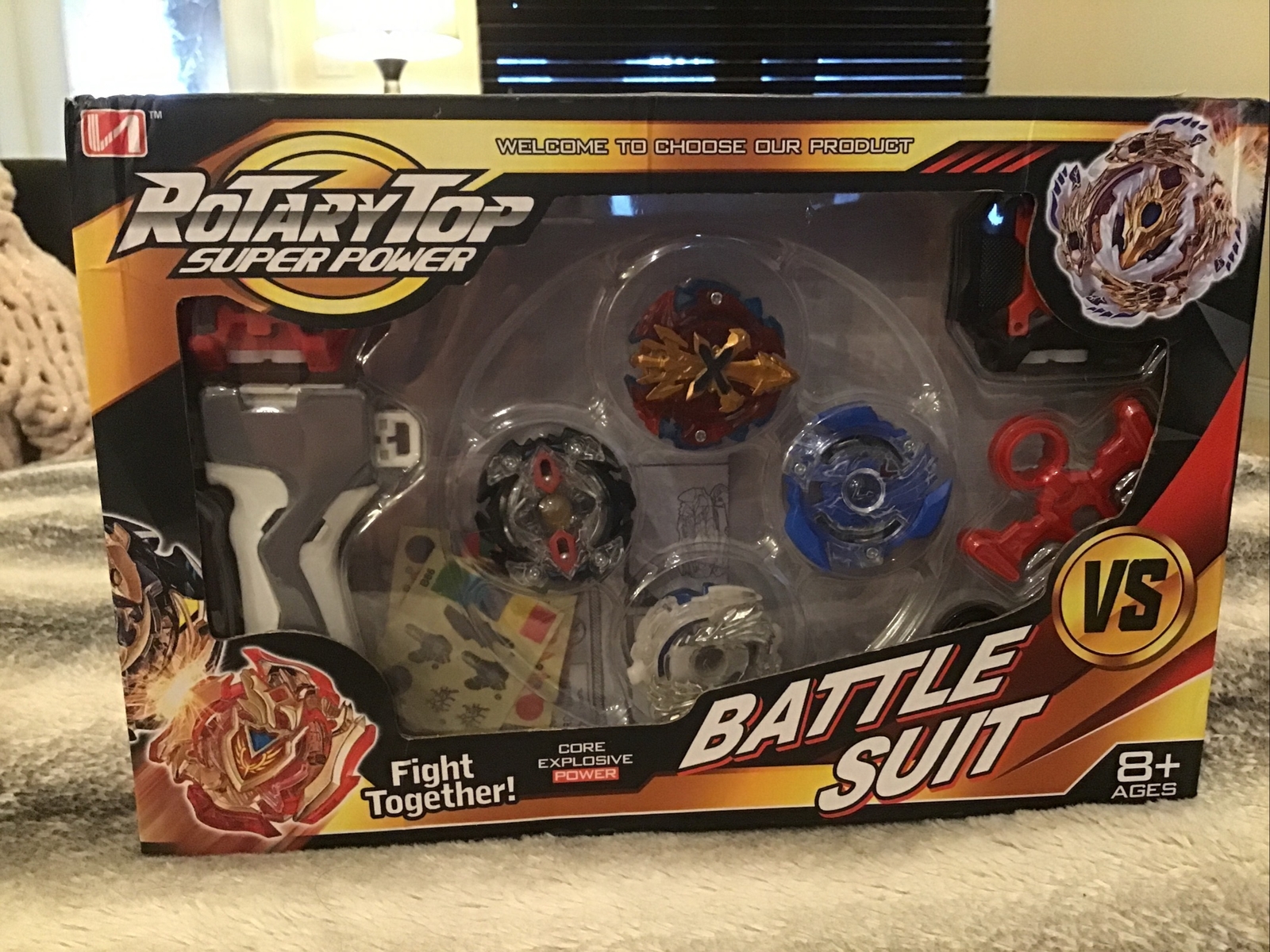 Rotary Top Super Power Top Set Brand new Bey Blade Set