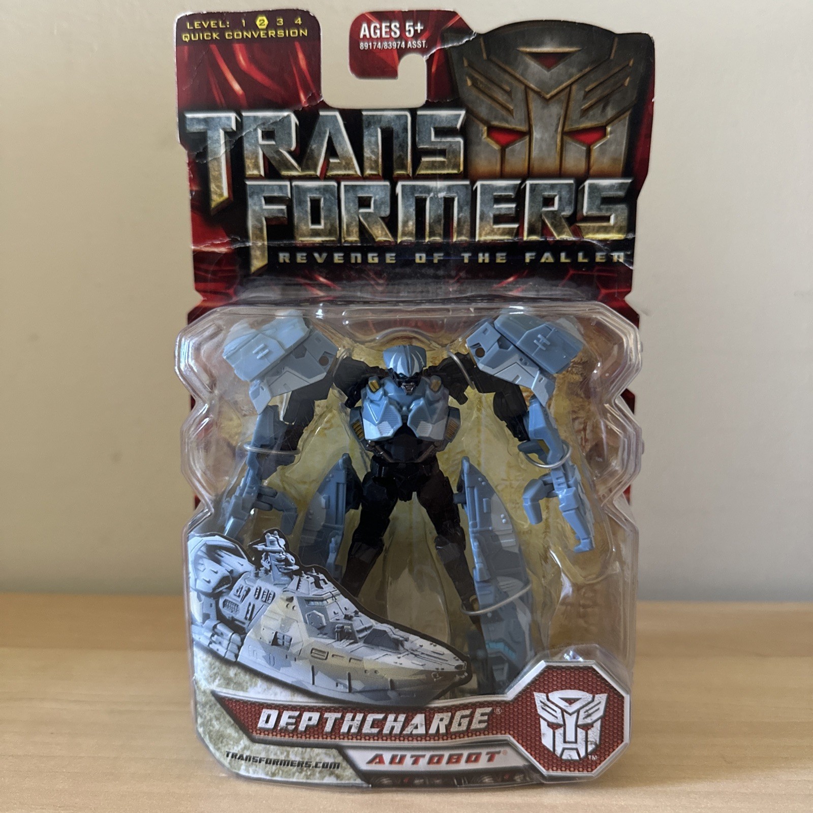 Transformers Revenge Of The Fallen Depthcharge Autobot Scout Class Hasbro 2008