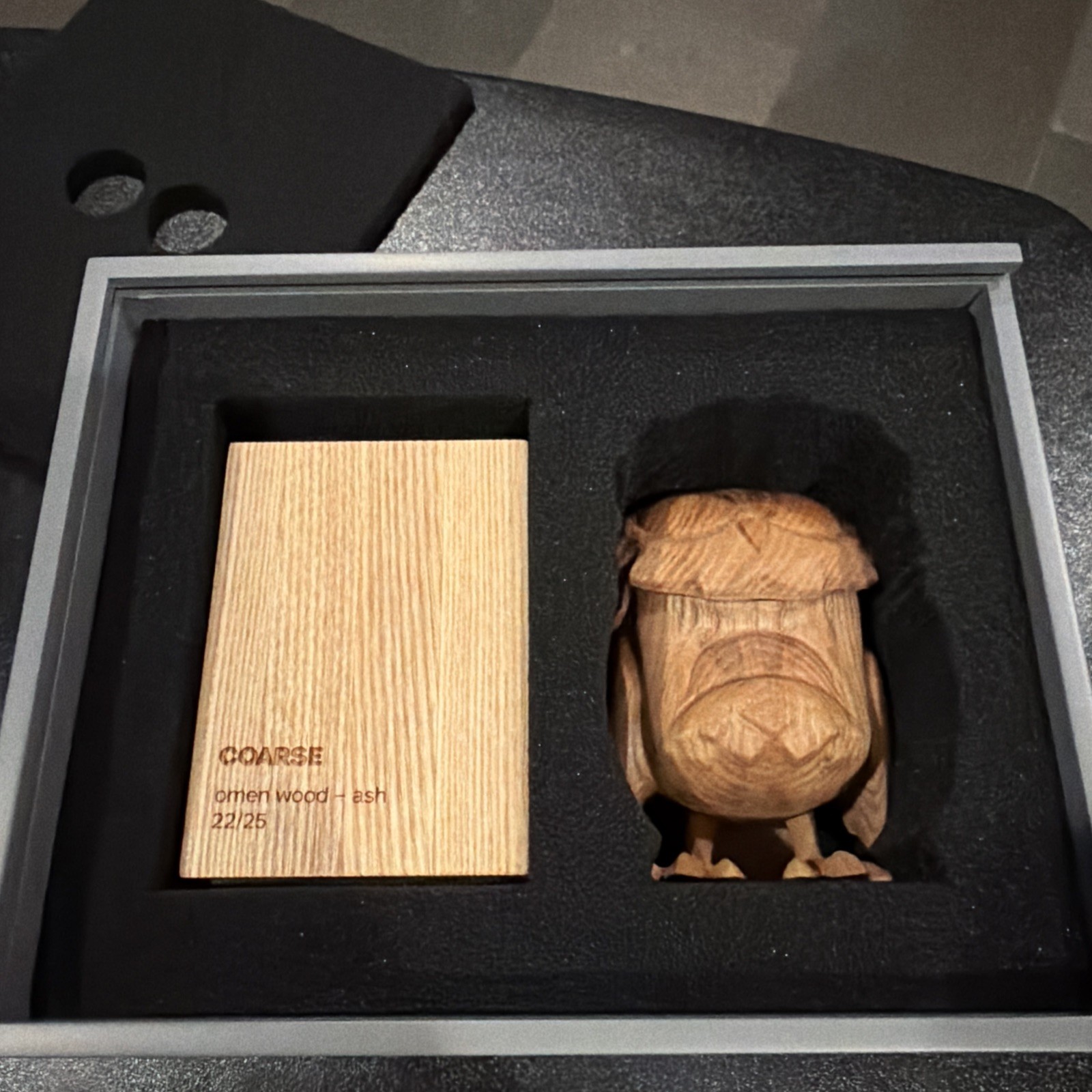 Coarse Toys ~ Omen Fade Wood Figure – Artist&rsquo;s Proof Version