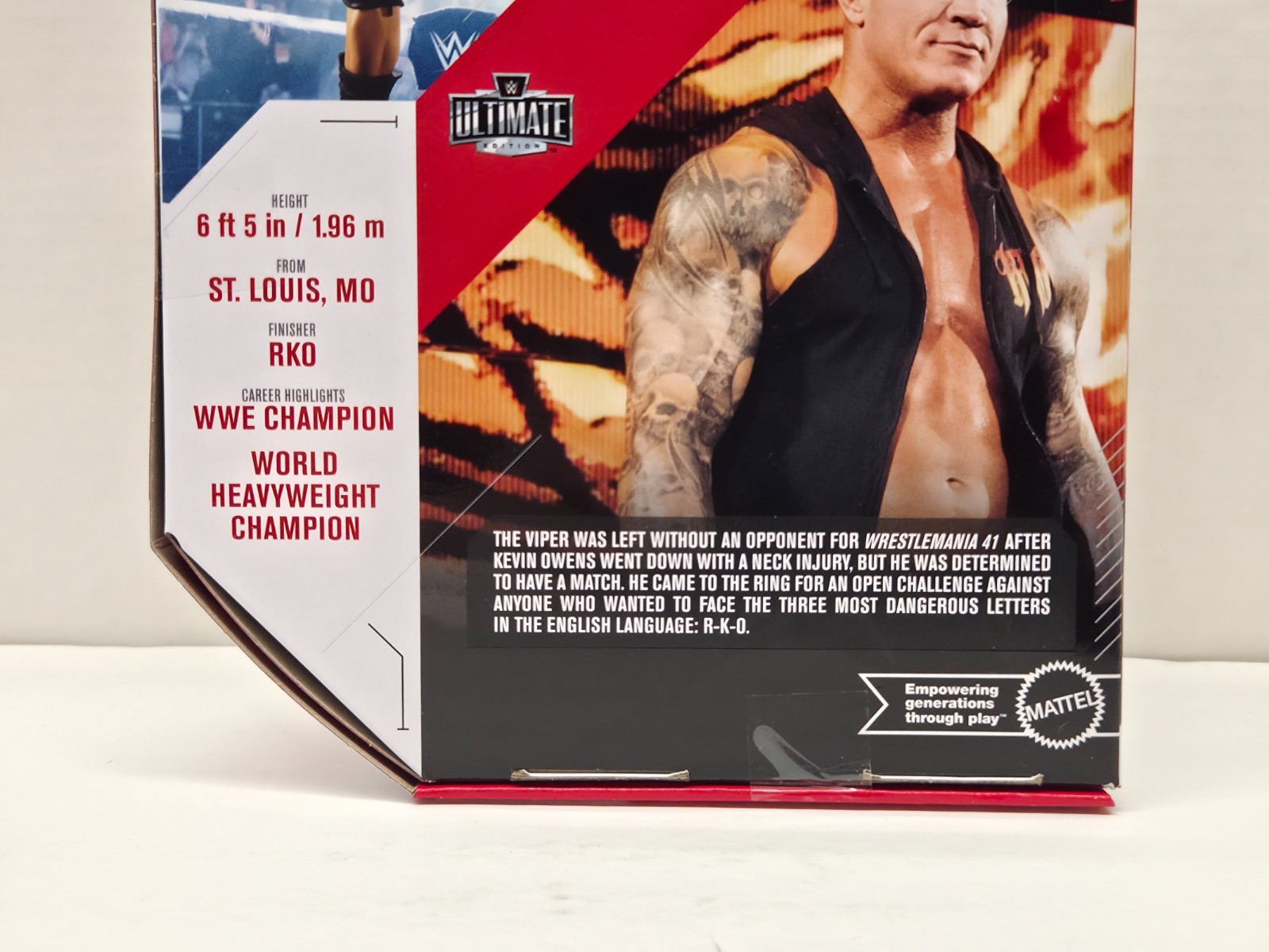 RANDY ORTON WWE WWF Mattel Ultimate Edition Series 31 Action Figure NEW IN STOCK