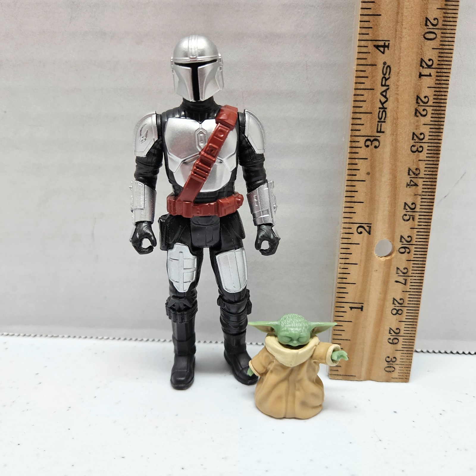 Star Wars MANDALORIAN & GROGU Baby Yoda Action Figure Set of 2 – NICE!